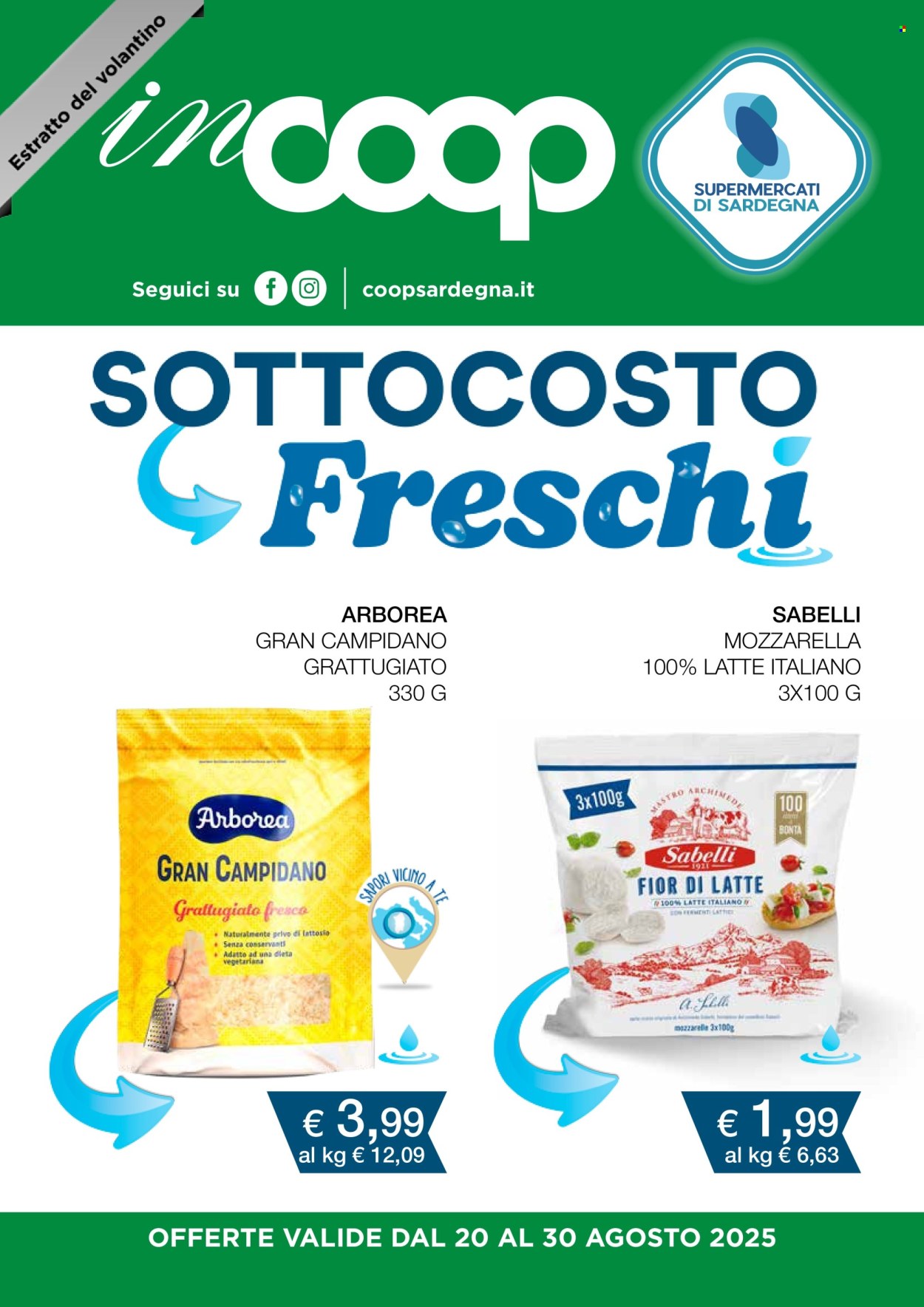 Volantino Coop - 20/8/2025 - 30/8/2025. Pagina 1