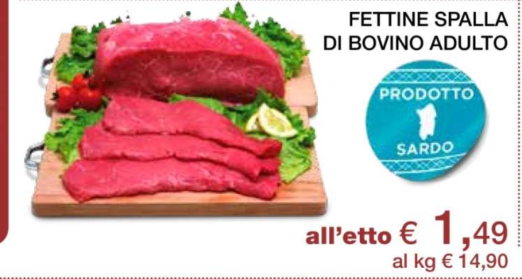 FETTINE SPALLA DI BOVINO ADULTO