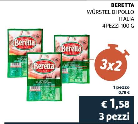 BERETTA Würstel di Pollo
