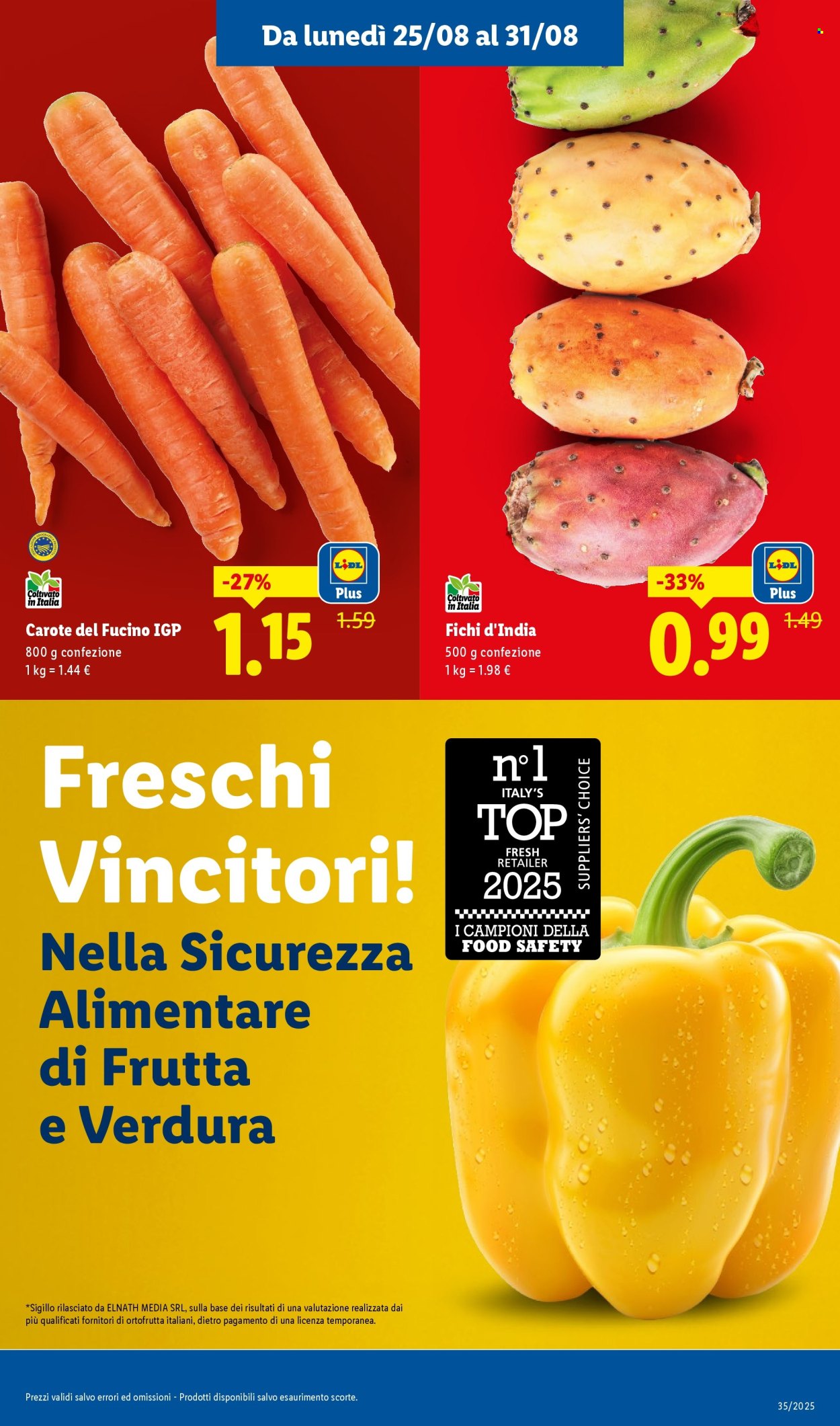Volantino Lidl - 25/8/2025 - 31/8/2025. Pagina 3