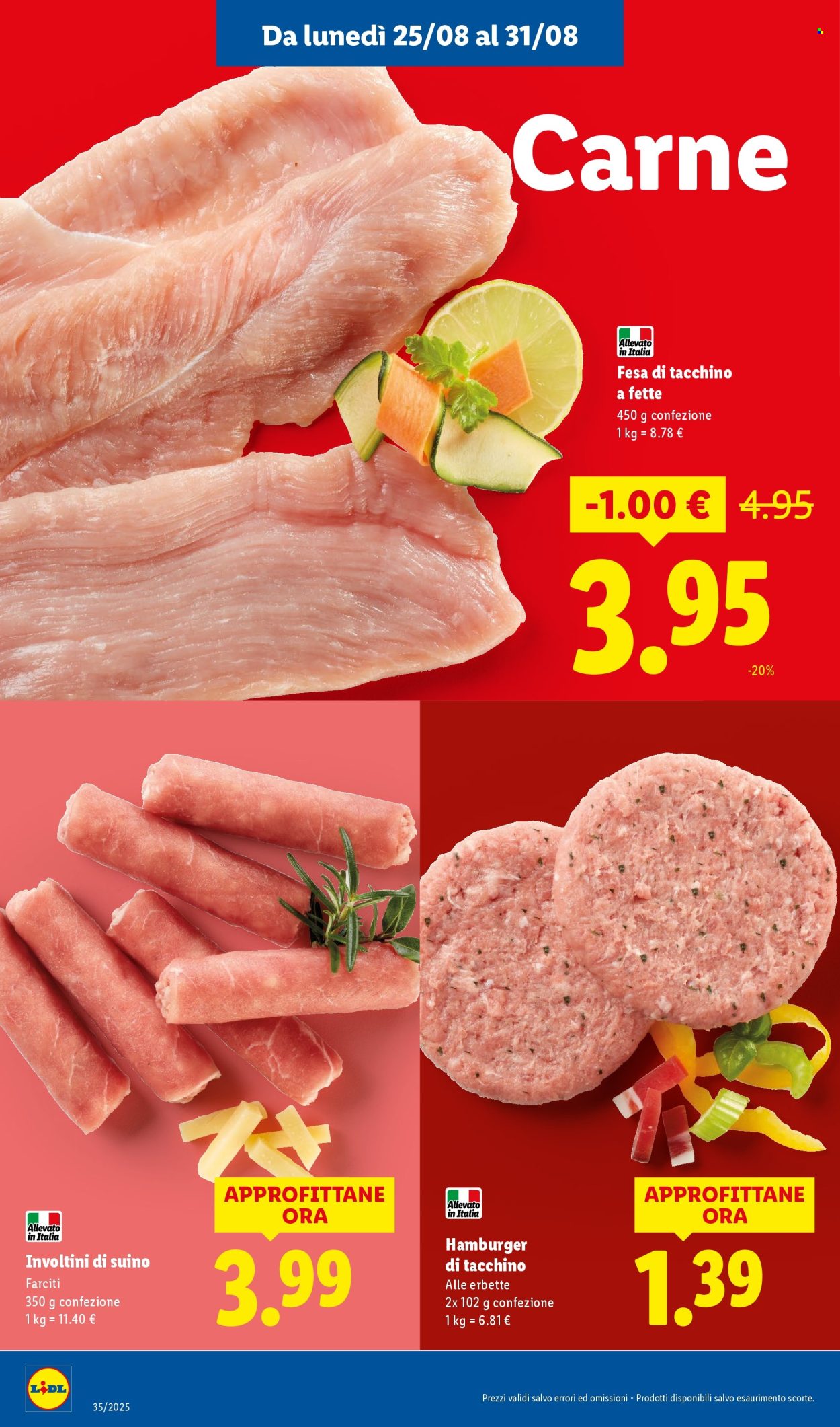 Volantino Lidl - 25/8/2025 - 31/8/2025. Pagina 4