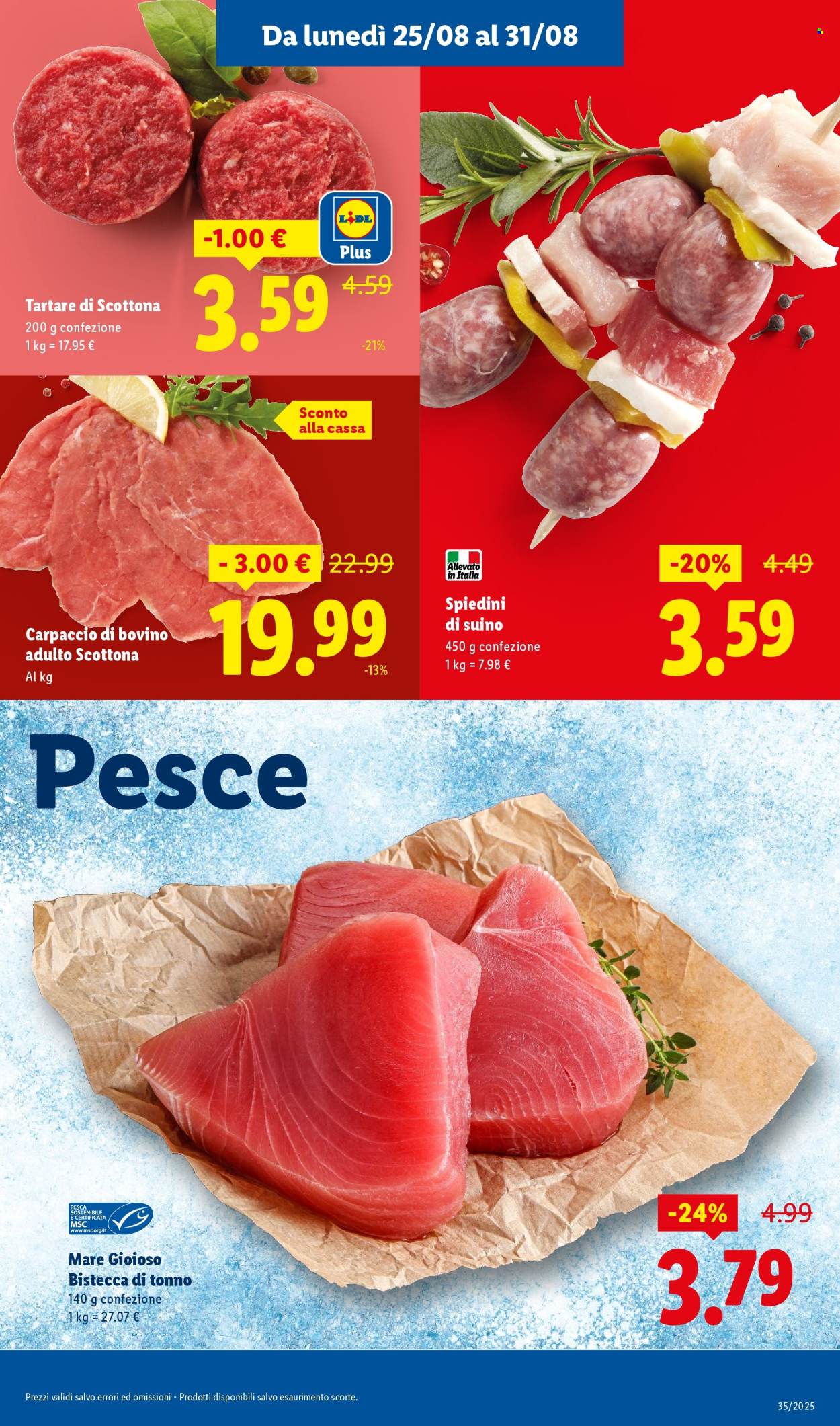 Volantino Lidl - 25/8/2025 - 31/8/2025. Pagina 5