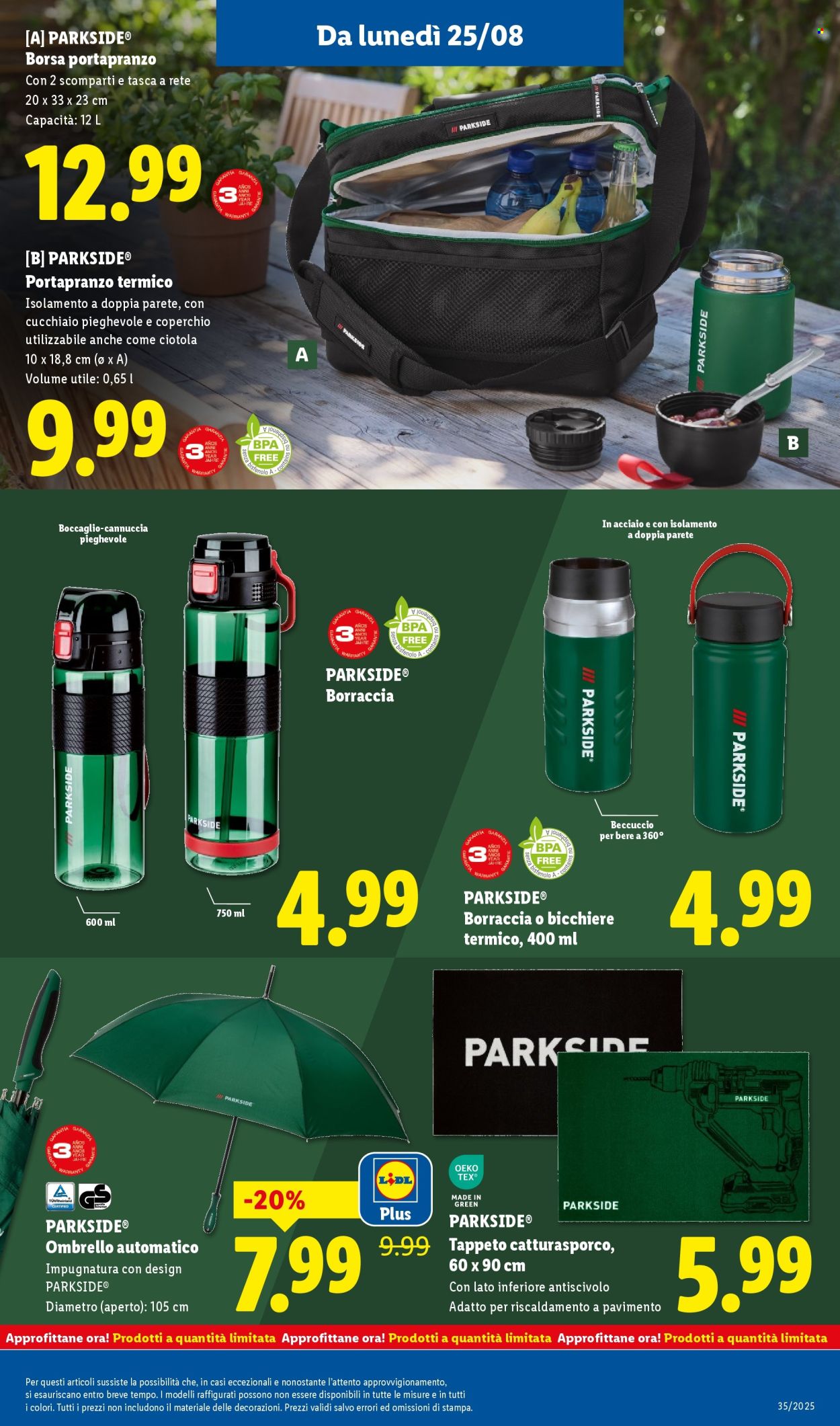 Volantino Lidl - 25/8/2025 - 31/8/2025. Pagina 33