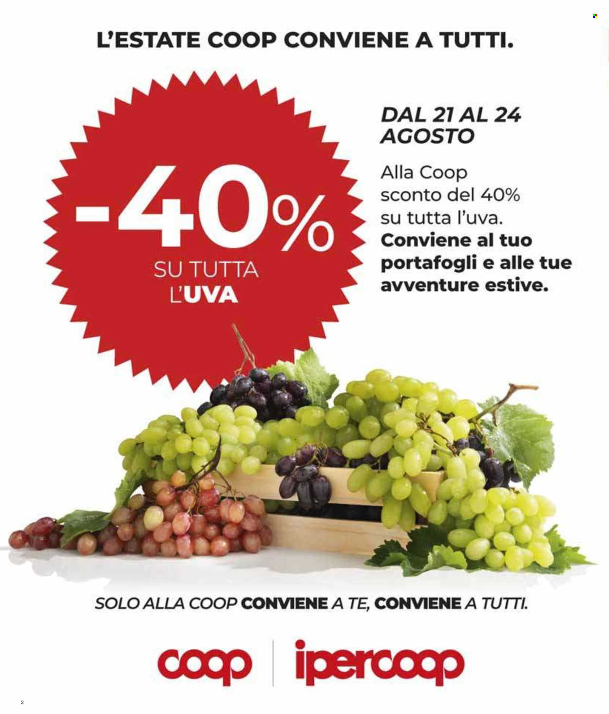 Volantino Coop - 21/8/2025 - 3/9/2025. Pagina 2