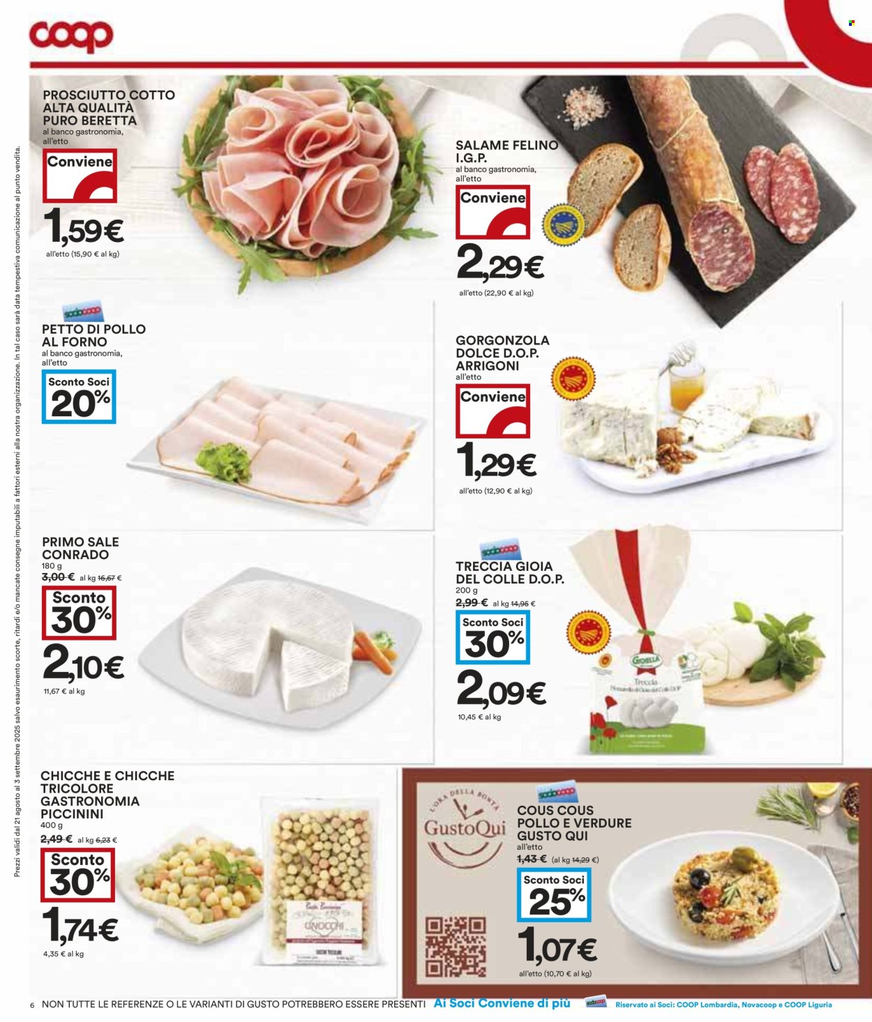 Volantino Coop - 21/8/2025 - 3/9/2025. Pagina 6