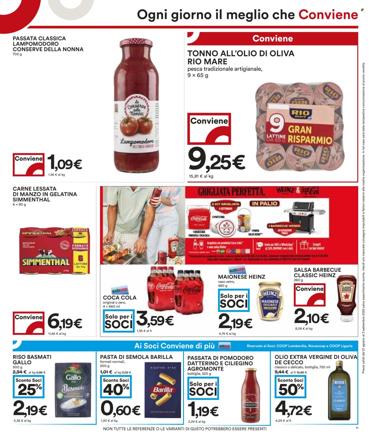 Volantino Coop - 21/8/2025 - 3/9/2025. Pagina 11