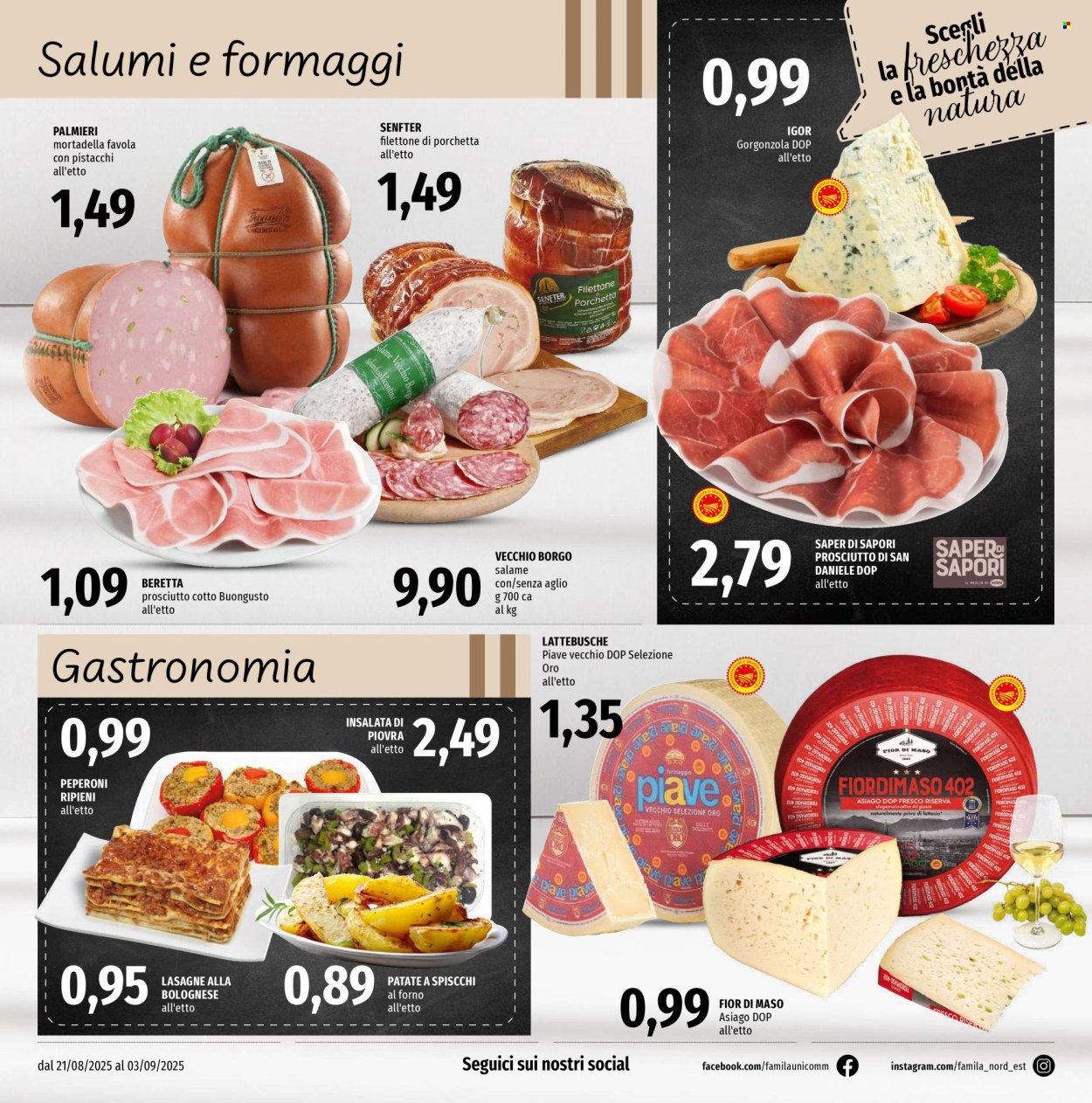 Volantino Famila - 21/8/2025 - 3/9/2025. Pagina 4