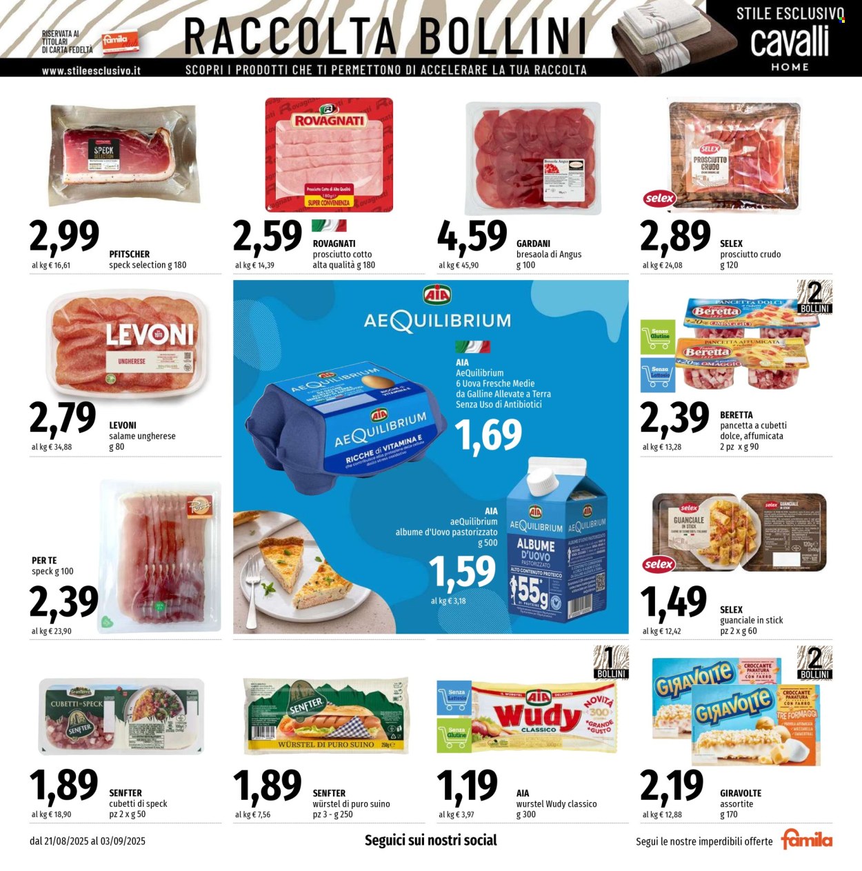 Volantino Famila - 21/8/2025 - 3/9/2025. Pagina 5