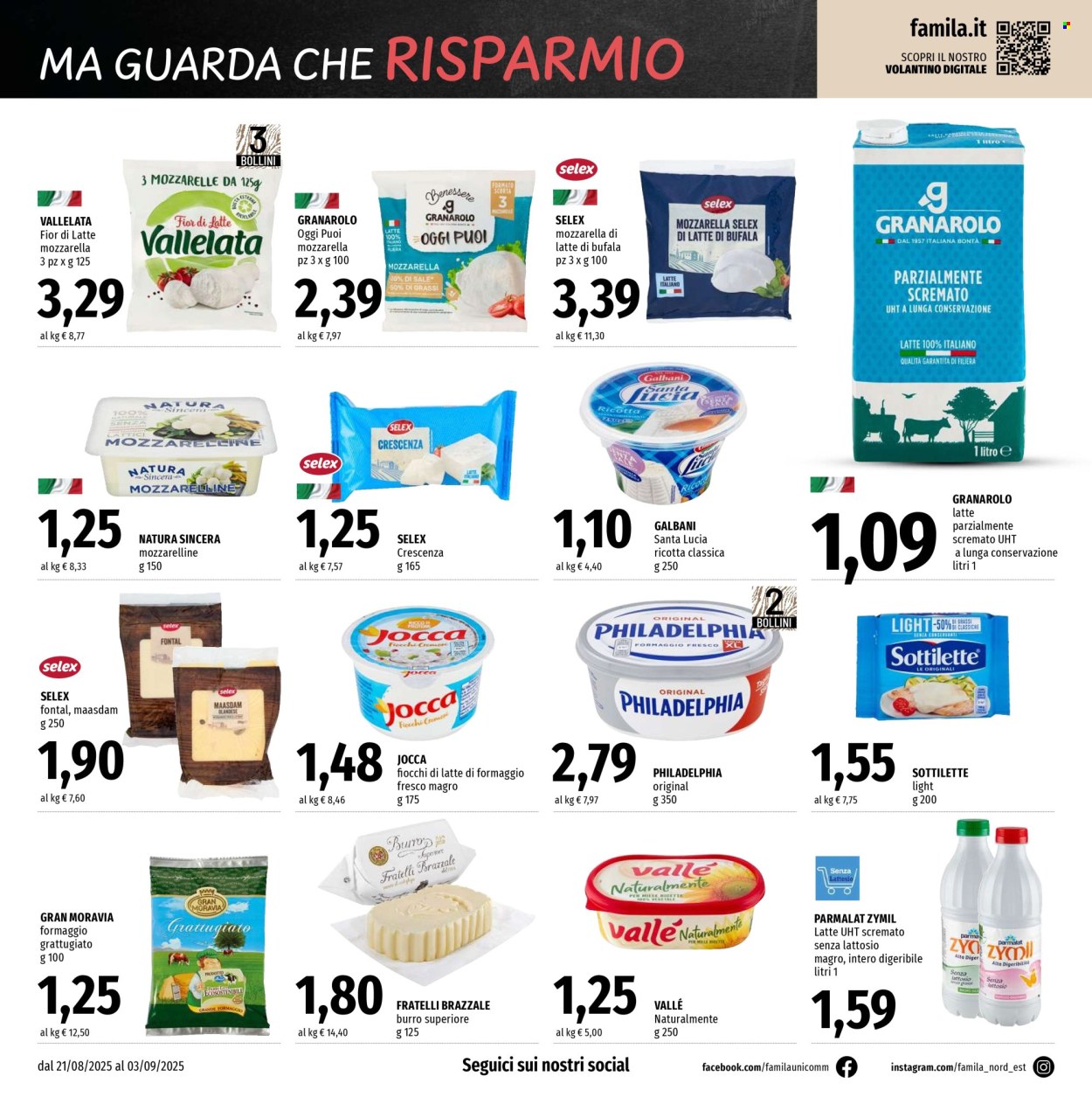 Volantino Famila - 21/8/2025 - 3/9/2025. Pagina 6