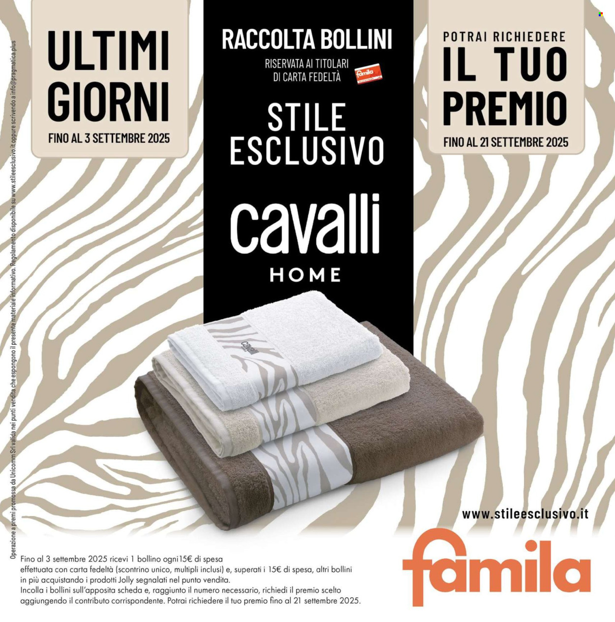 Volantino Famila - 21/8/2025 - 3/9/2025. Pagina 11
