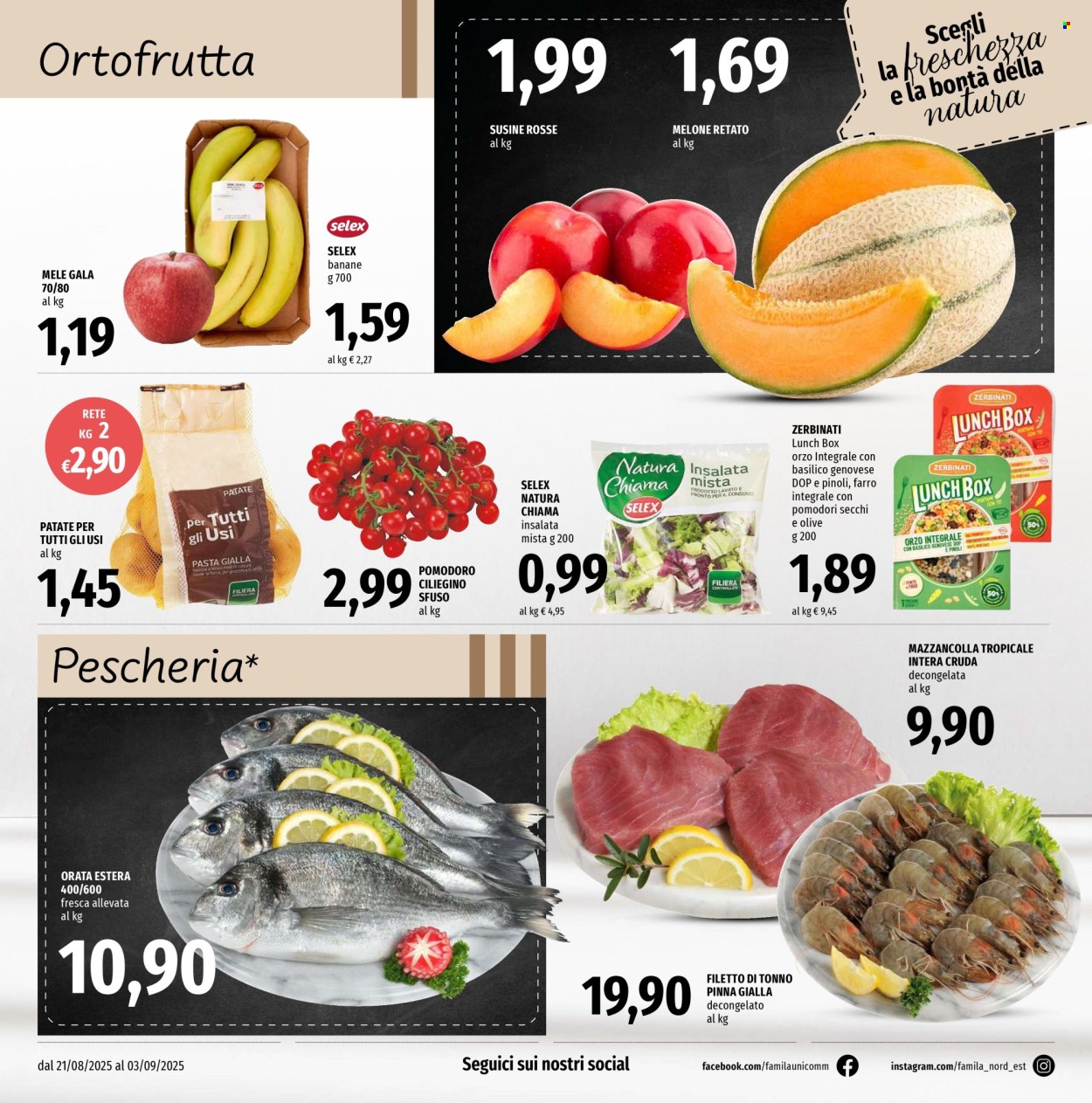 Volantino Famila - 21/8/2025 - 3/9/2025. Pagina 2