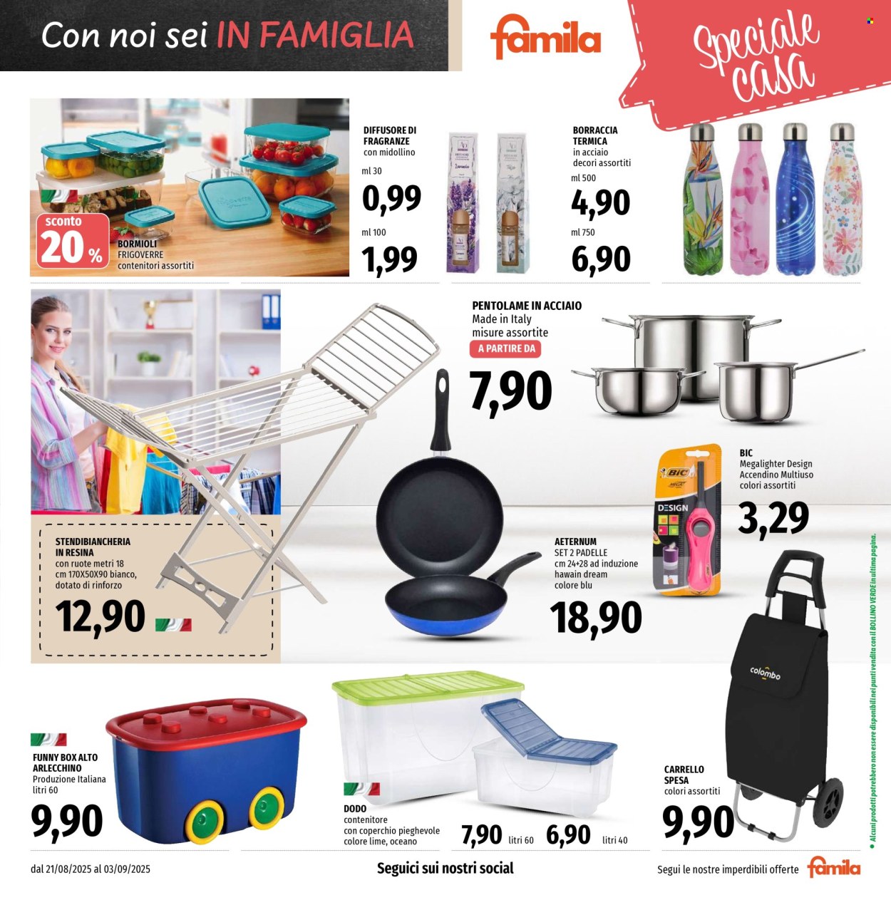 Volantino Famila - 21/8/2025 - 3/9/2025. Pagina 21