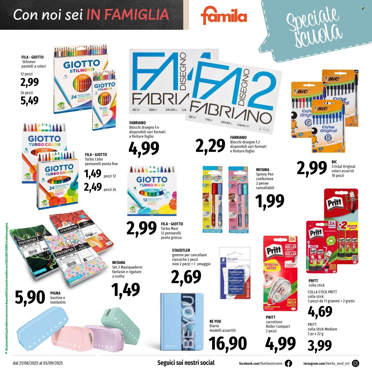 Volantino Famila - 21/8/2025 - 3/9/2025. Pagina 22