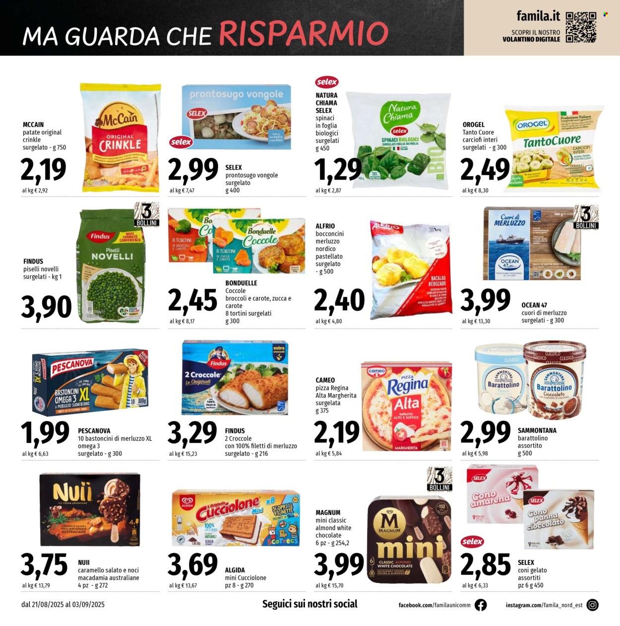 Volantino Famila - 21/8/2025 - 3/9/2025. Pagina 8
