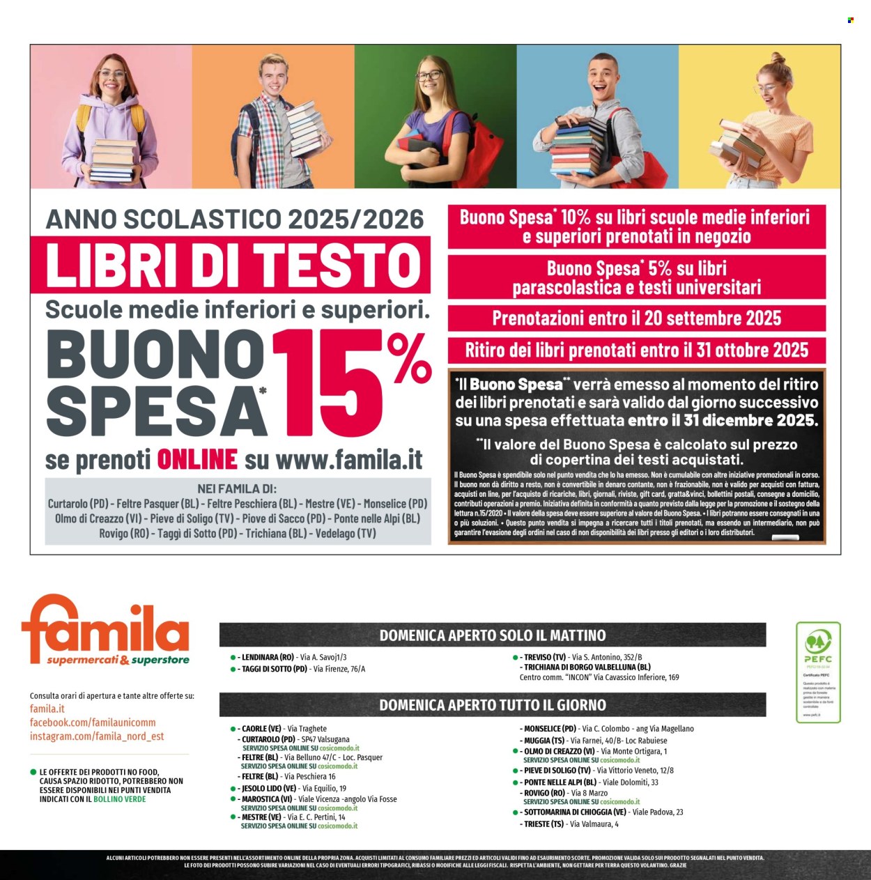 Volantino Famila - 21/8/2025 - 3/9/2025. Pagina 24