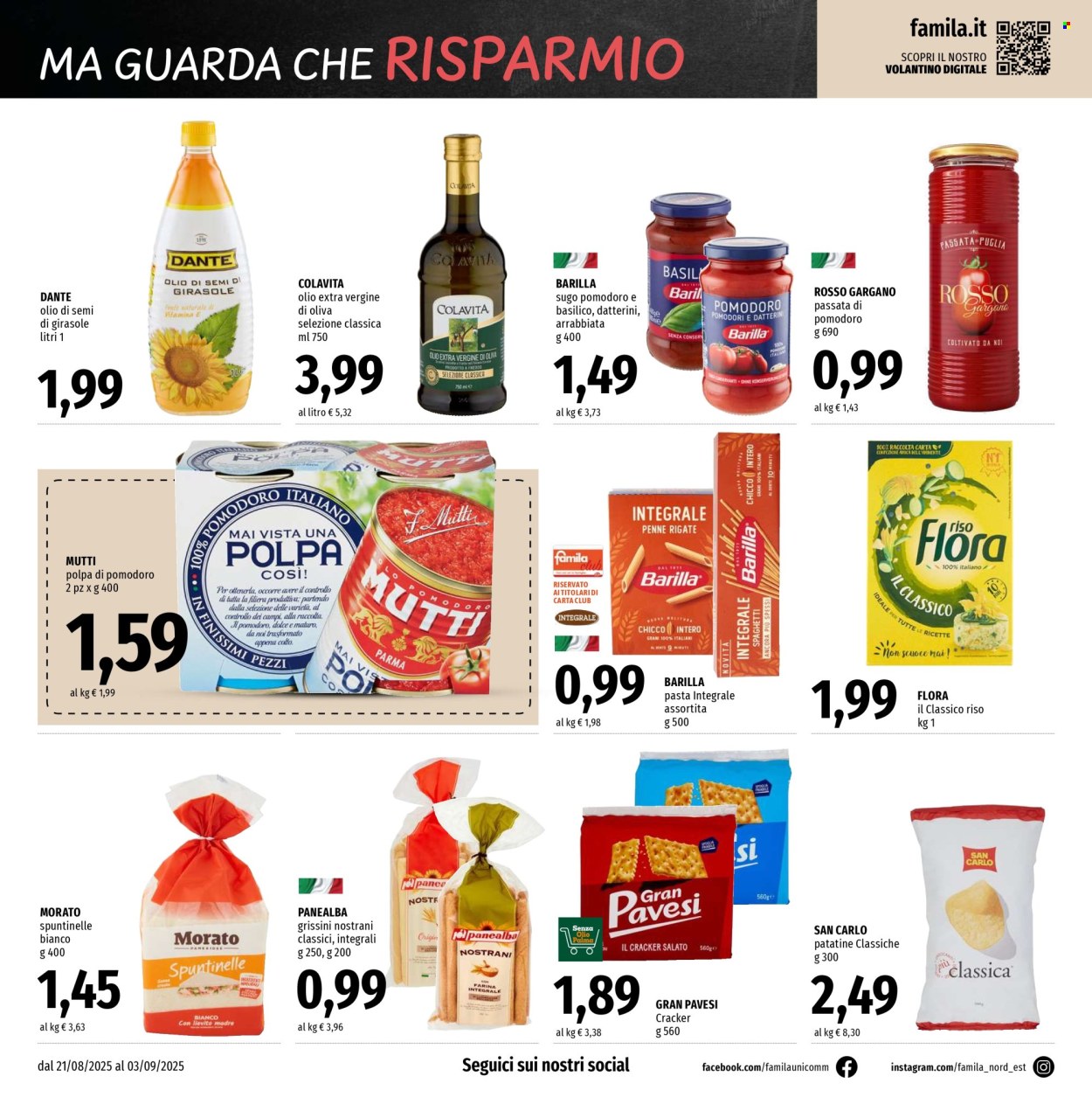 Volantino Famila - 21/8/2025 - 3/9/2025. Pagina 10