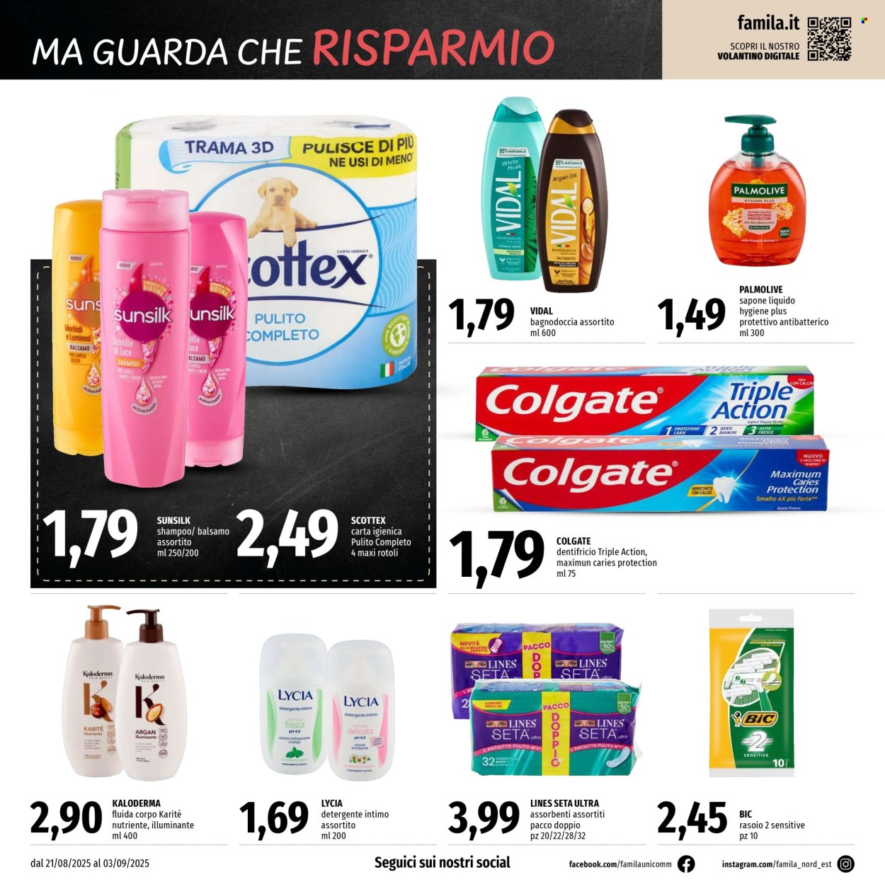 Volantino Famila - 21/8/2025 - 3/9/2025. Pagina 16