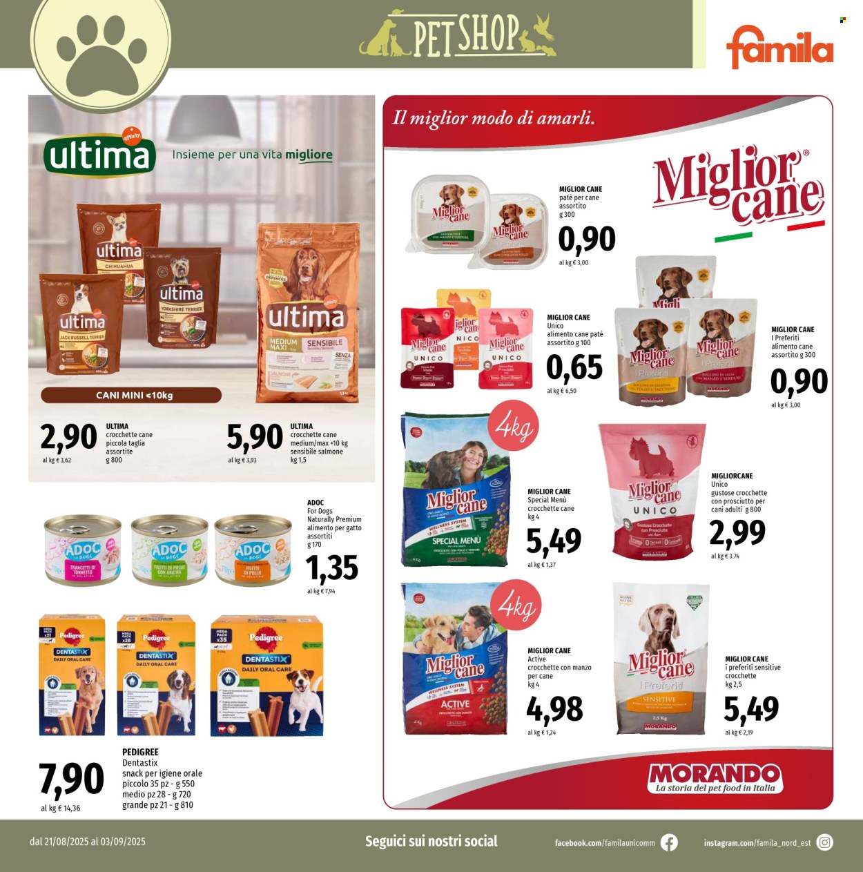 Volantino Famila - 21/8/2025 - 3/9/2025. Pagina 18