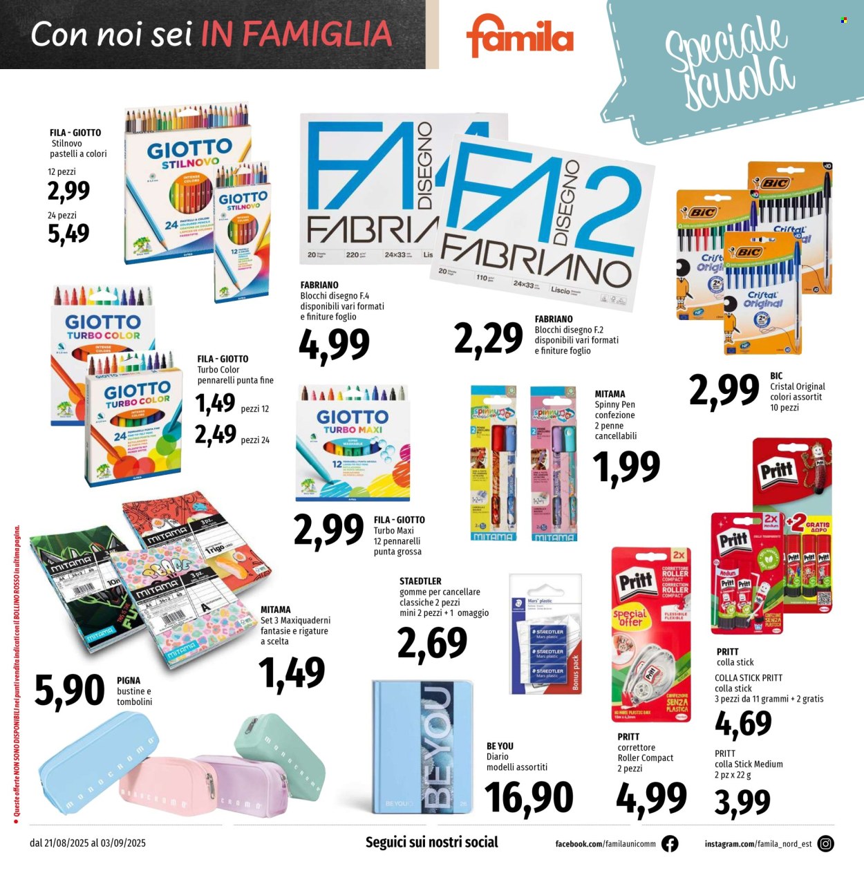 Volantino Famila - 21/8/2025 - 3/9/2025. Pagina 22