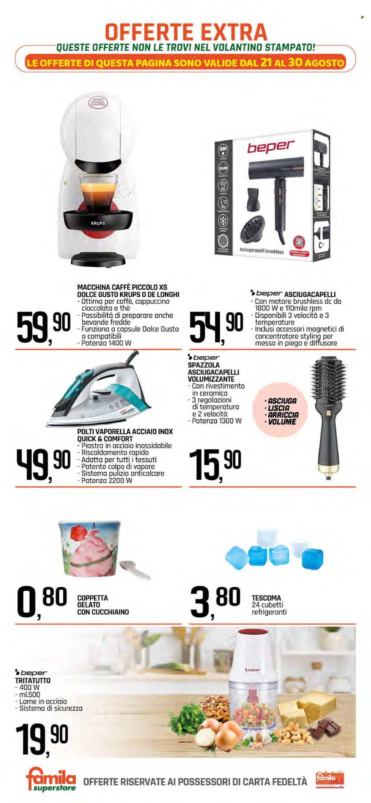 Volantino Famila - 21/8/2025 - 30/8/2025. Pagina 17
