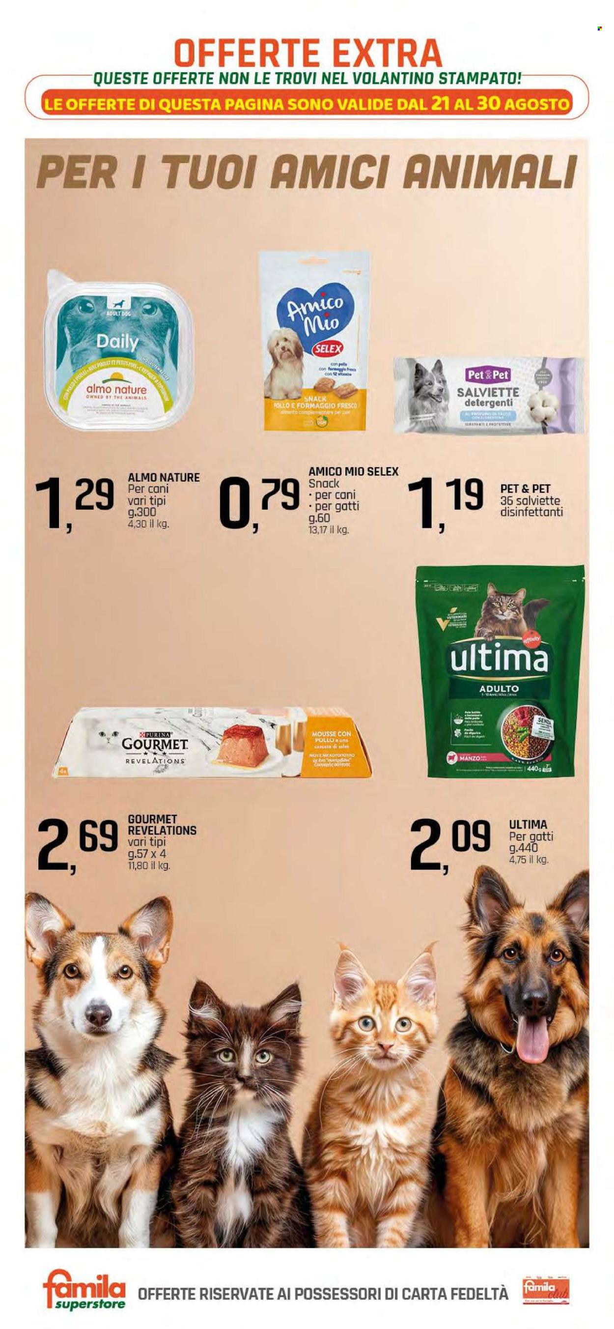 Volantino Famila - 21/8/2025 - 30/8/2025. Pagina 24