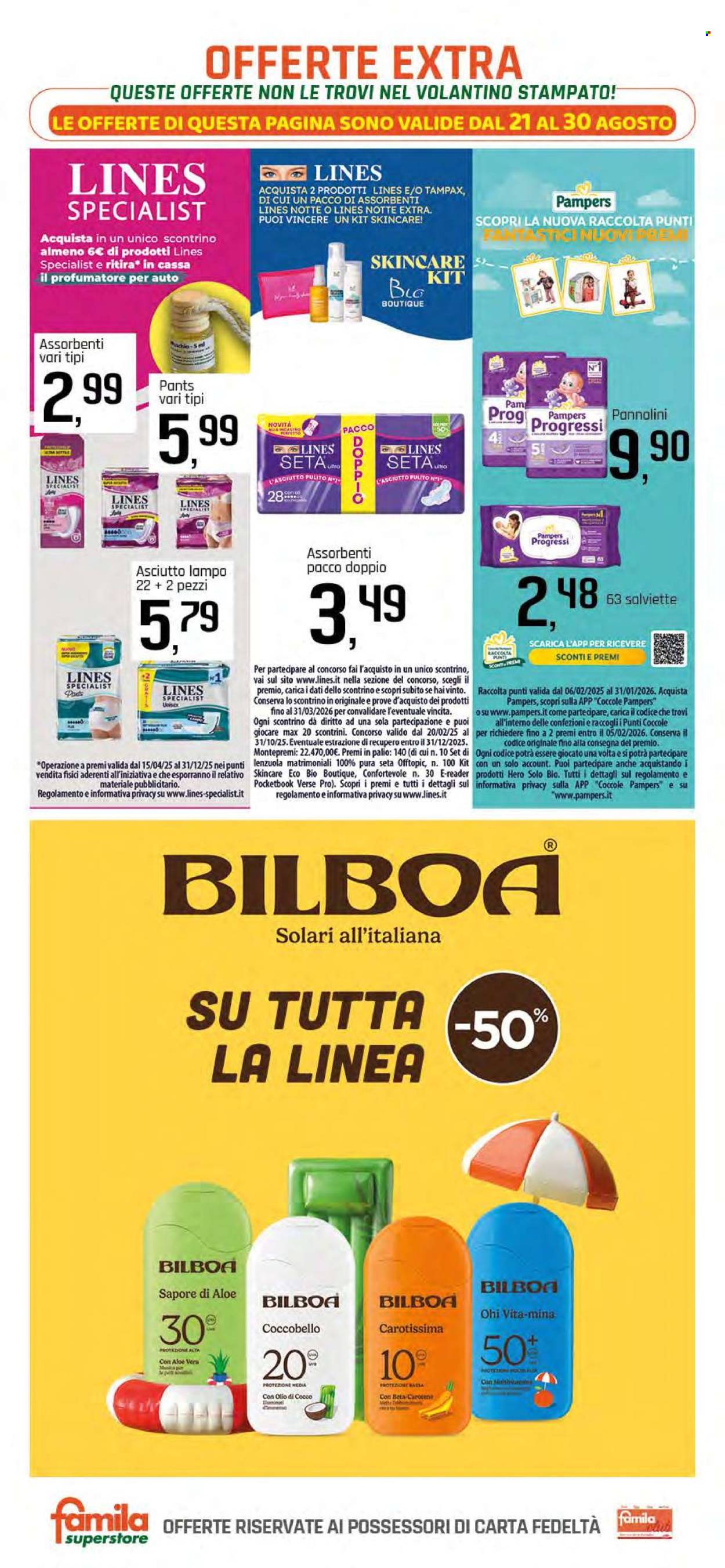 Volantino Famila - 21/8/2025 - 30/8/2025. Pagina 28