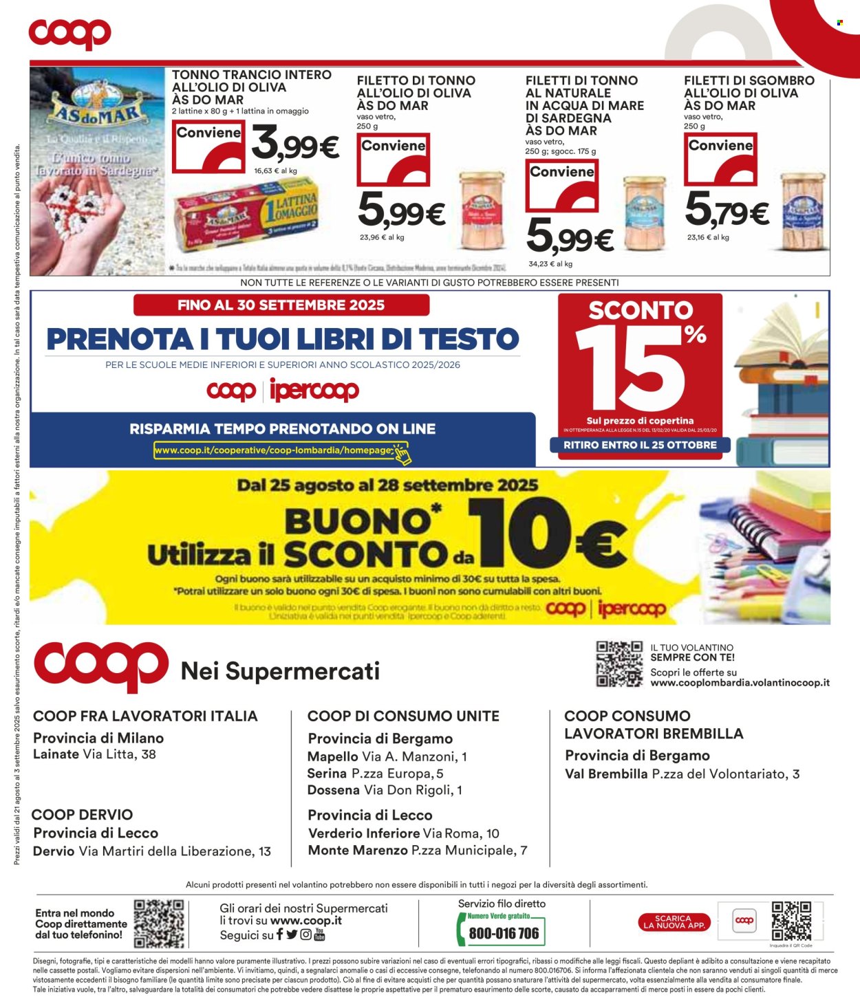 Volantino Coop - 21/8/2025 - 3/9/2025. Pagina 12