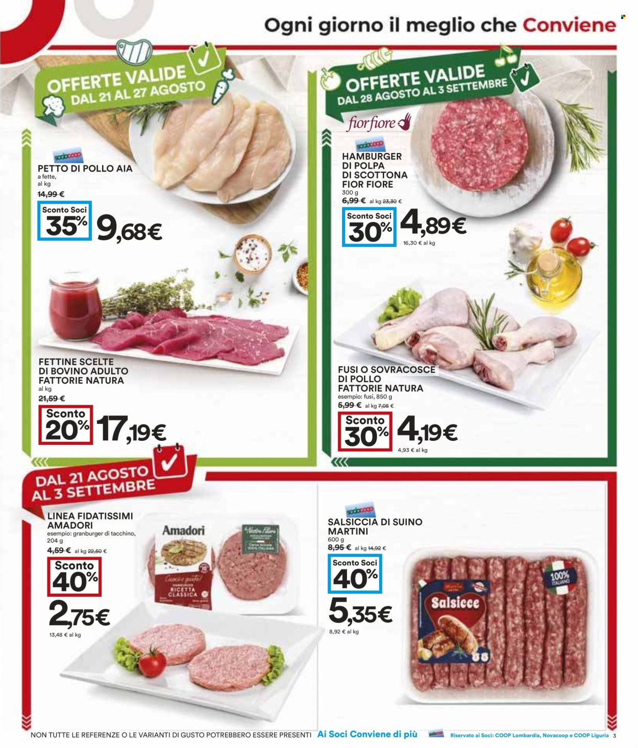 Volantino Coop - 21/8/2025 - 3/9/2025. Pagina 3