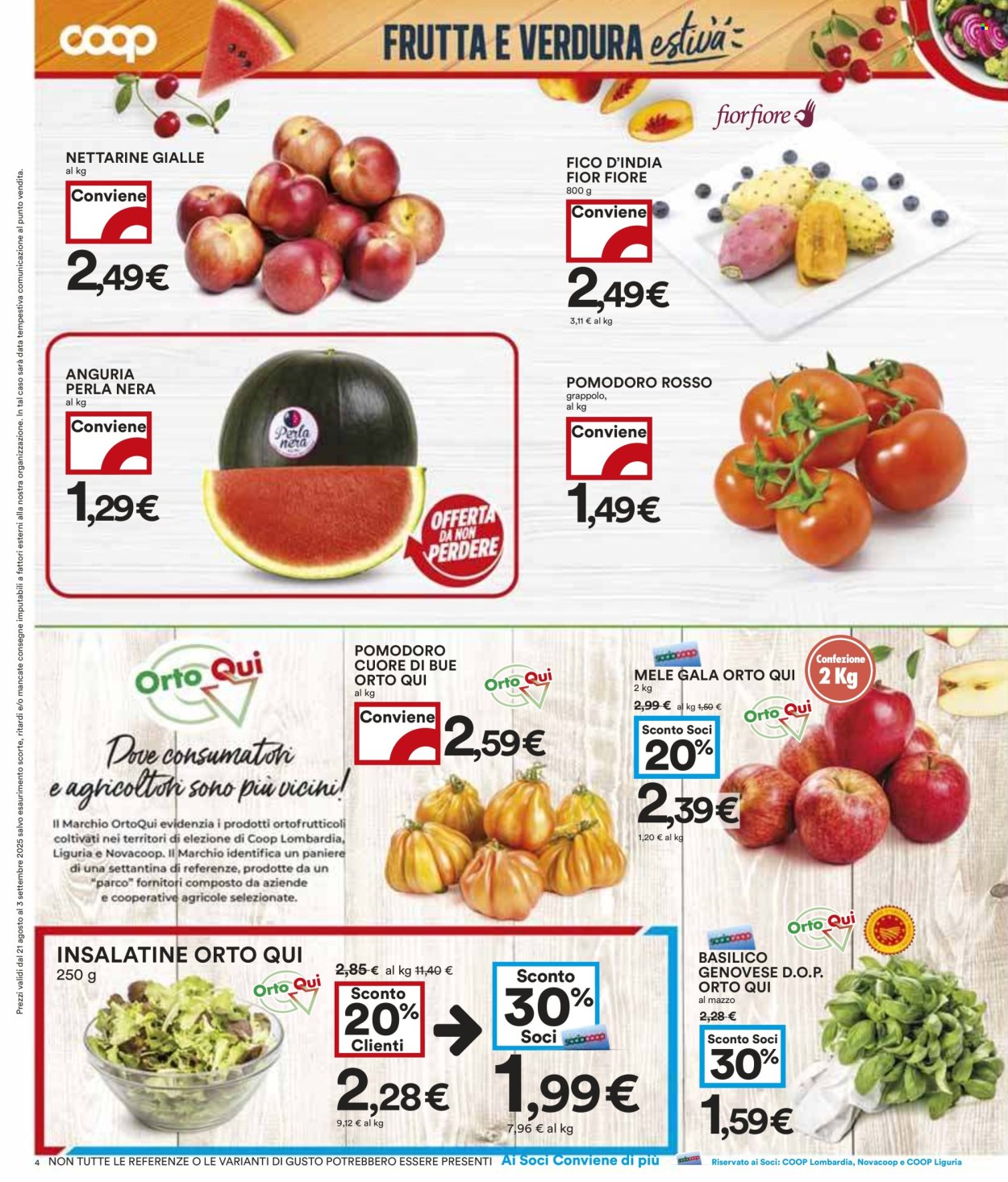 Volantino Coop - 21/8/2025 - 3/9/2025. Pagina 4