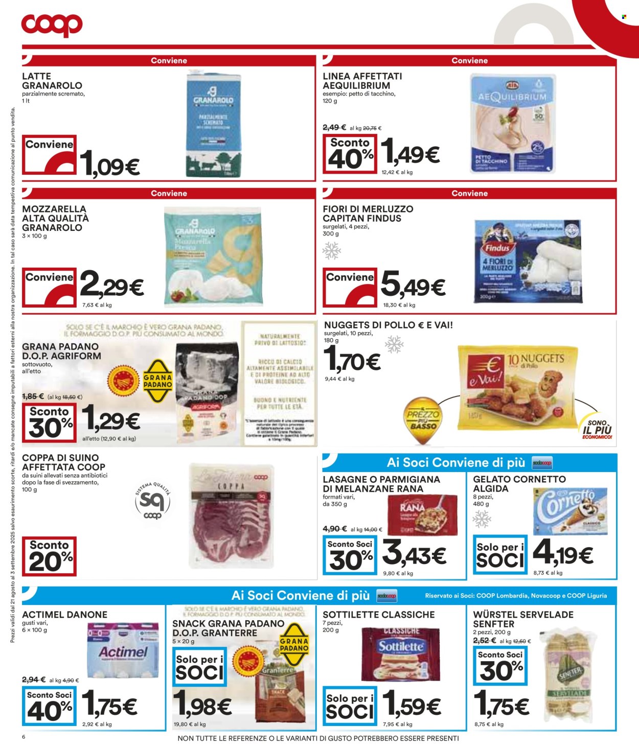Volantino Coop - 21/8/2025 - 3/9/2025. Pagina 6