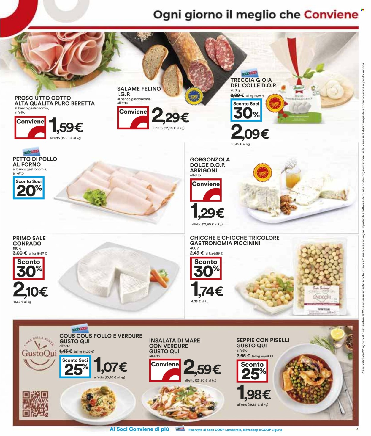 Volantino Coop - 21/8/2025 - 3/9/2025. Pagina 3