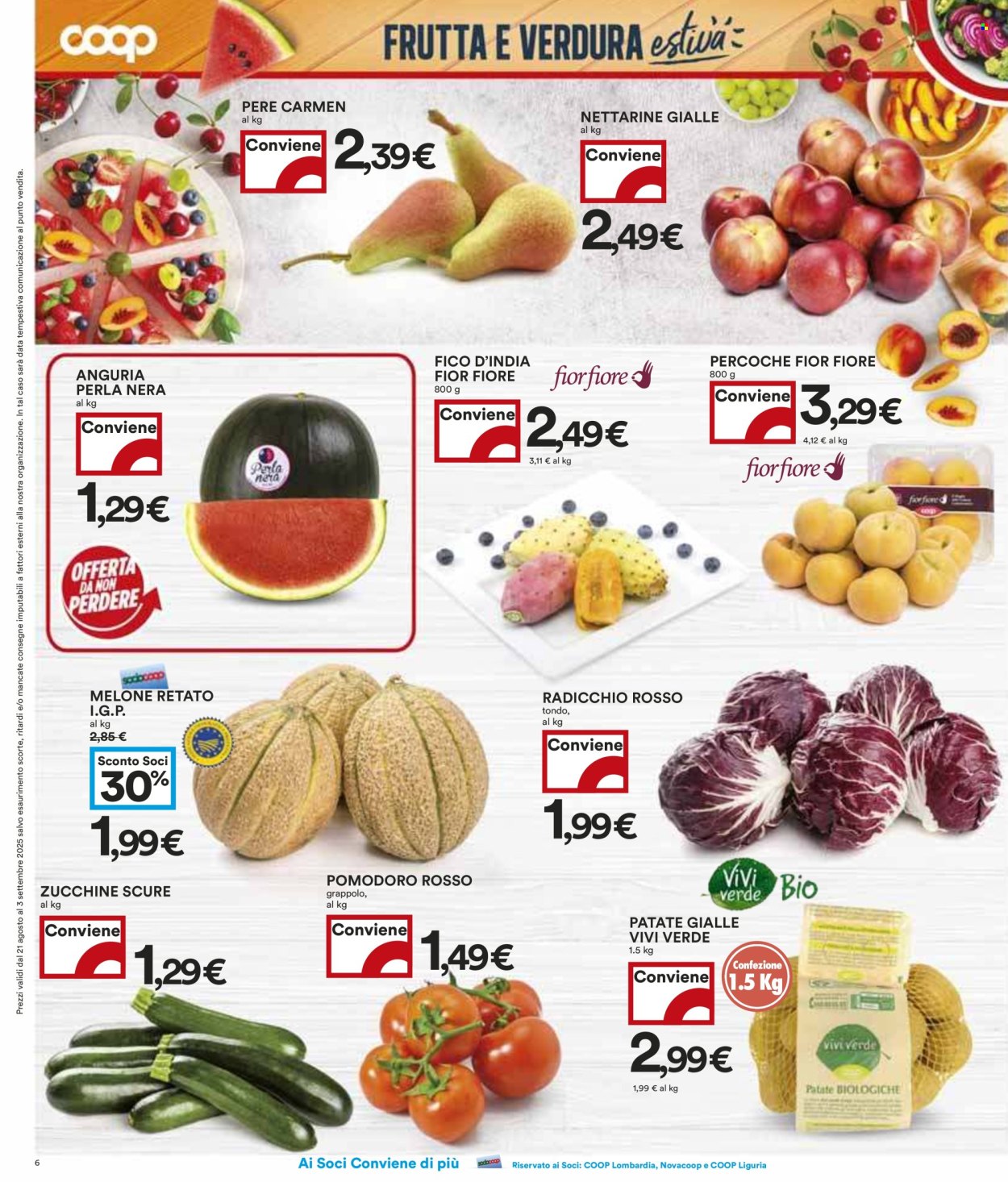 Volantino Coop - 21/8/2025 - 3/9/2025. Pagina 6