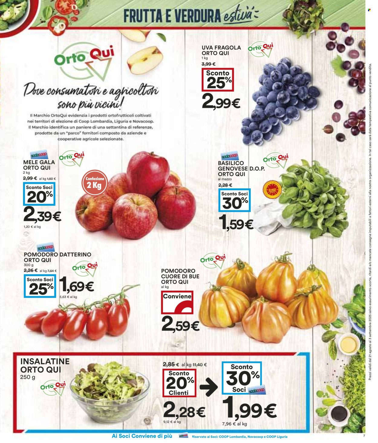 Volantino Coop - 21/8/2025 - 3/9/2025. Pagina 7