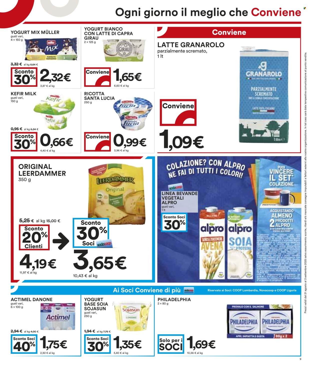 Volantino Coop - 21/8/2025 - 3/9/2025. Pagina 9