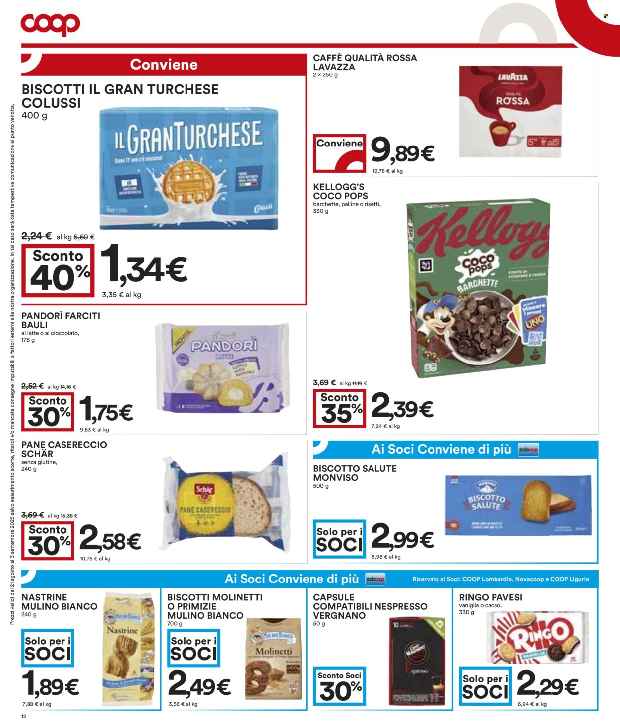 Volantino Coop - 21/8/2025 - 3/9/2025. Pagina 12