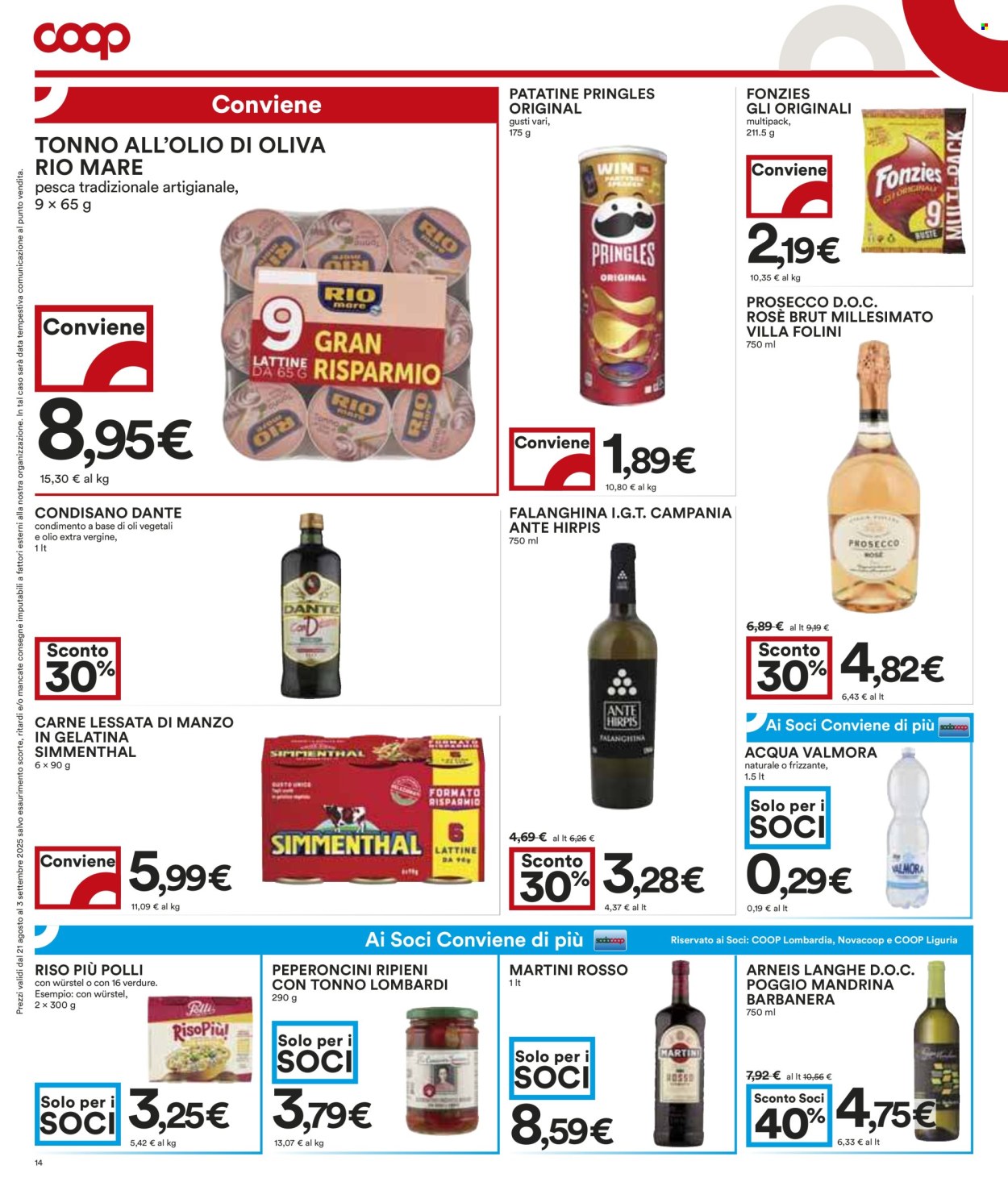 Volantino Coop - 21/8/2025 - 3/9/2025. Pagina 14