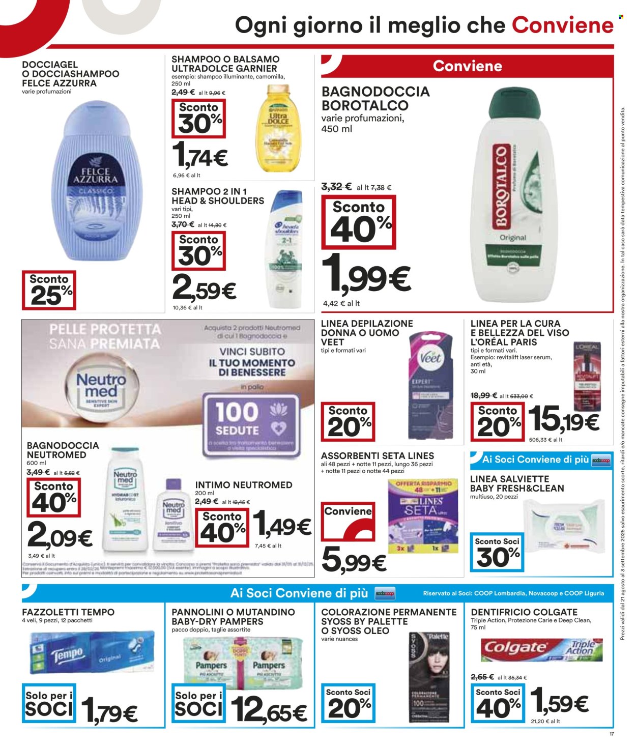 Volantino Coop - 21/8/2025 - 3/9/2025. Pagina 17