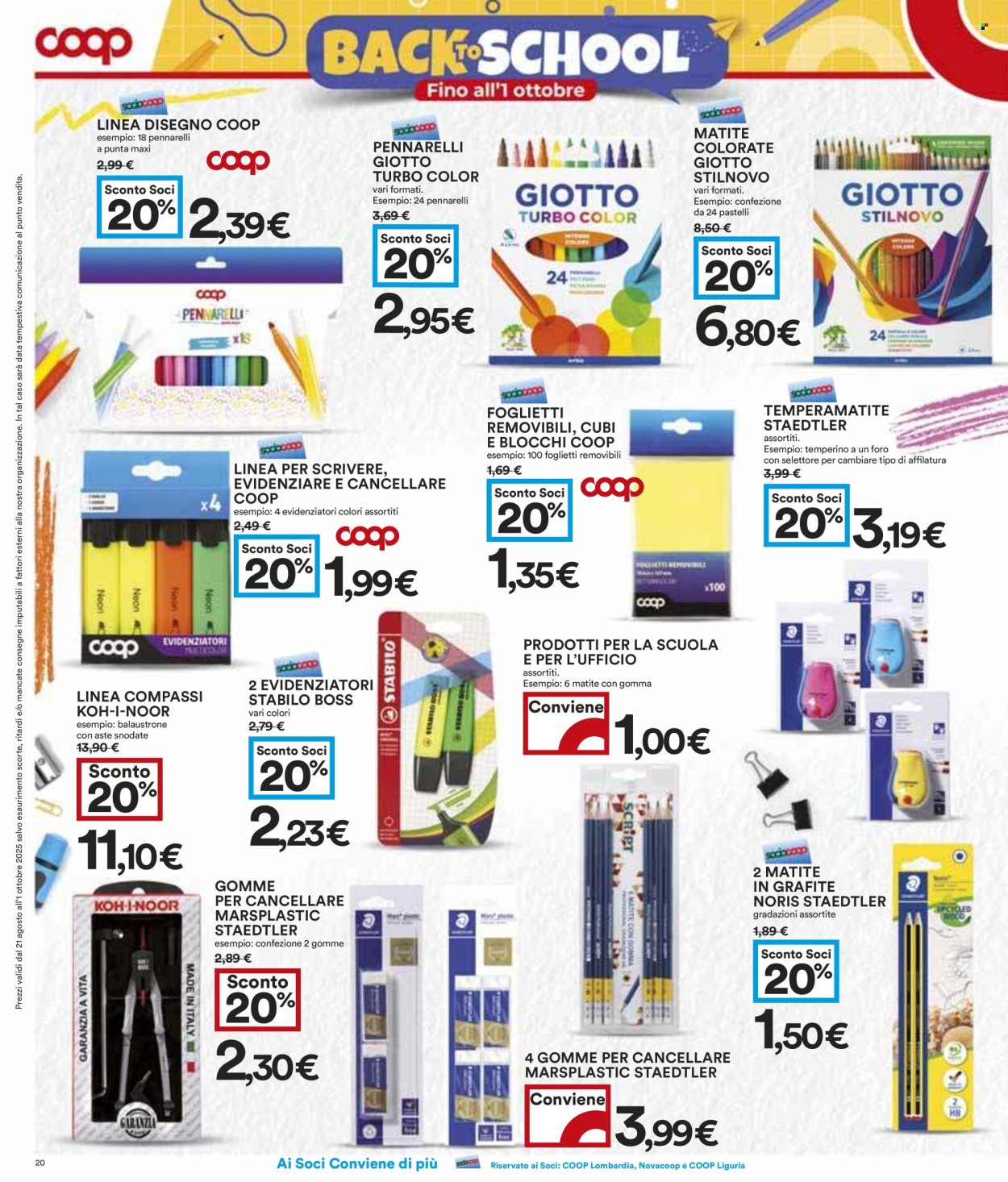 Volantino Coop - 21/8/2025 - 3/9/2025. Pagina 20