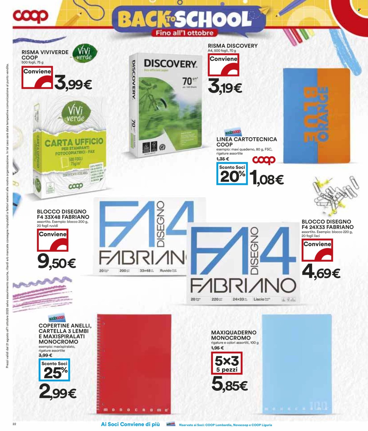 Volantino Coop - 21/8/2025 - 3/9/2025. Pagina 22