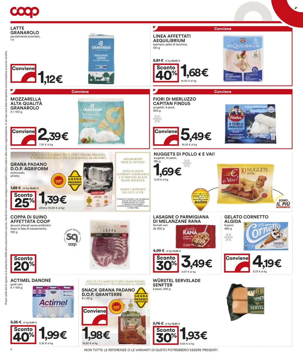 Volantino Coop - 21/8/2025 - 3/9/2025. Pagina 6