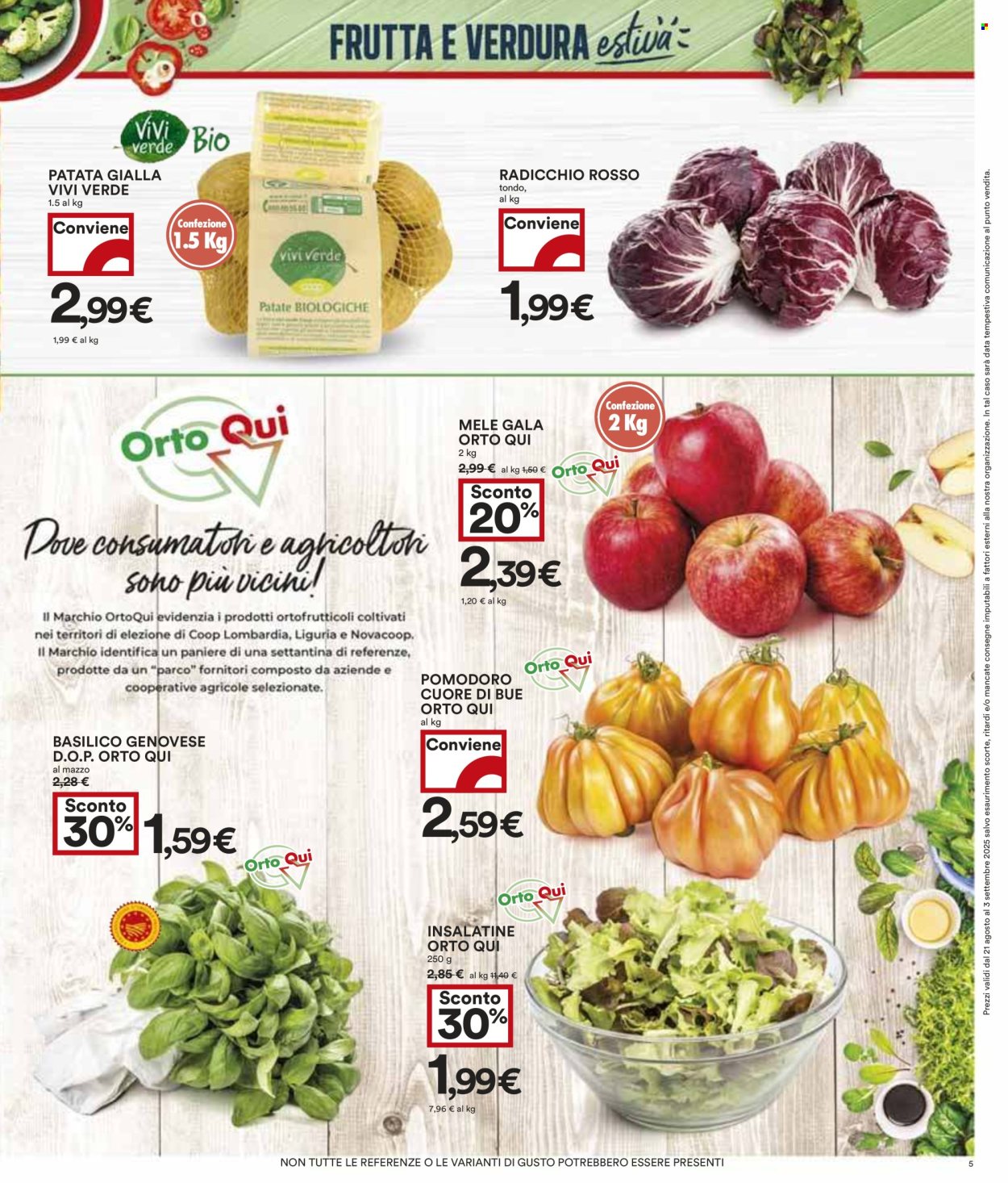 Volantino Coop - 21/8/2025 - 3/9/2025. Pagina 5
