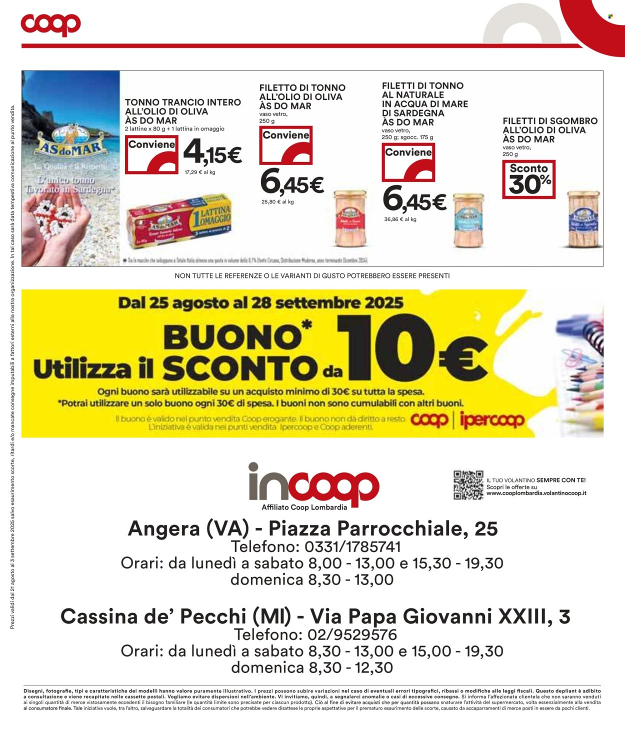 Volantino Coop - 21/8/2025 - 3/9/2025. Pagina 12