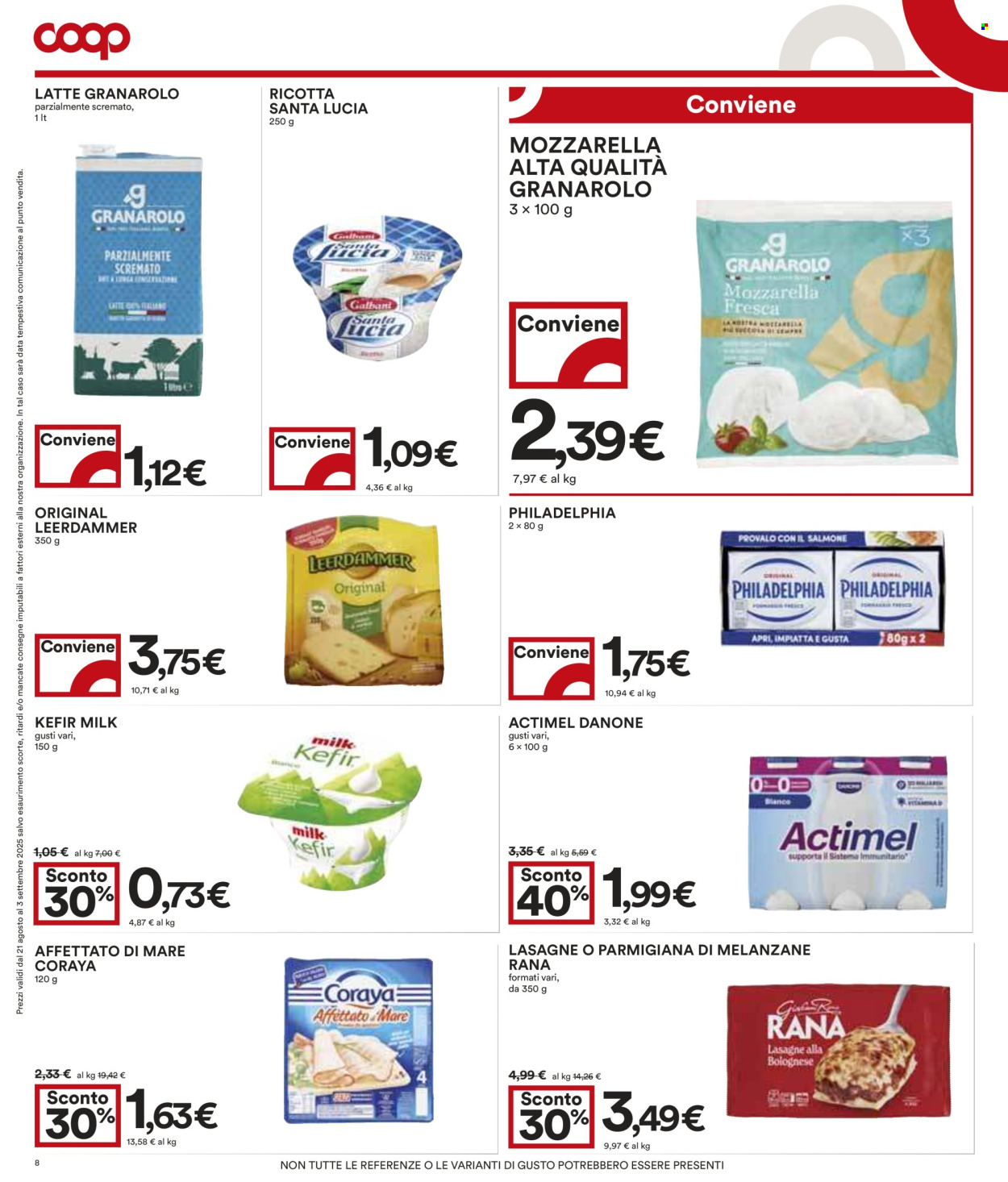 Volantino Coop - 21/8/2025 - 3/9/2025. Pagina 8