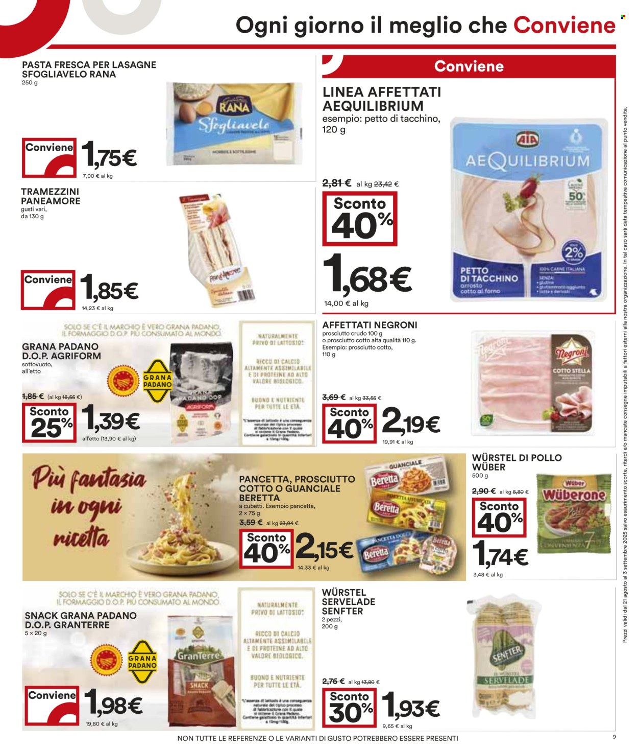 Volantino Coop - 21/8/2025 - 3/9/2025. Pagina 9