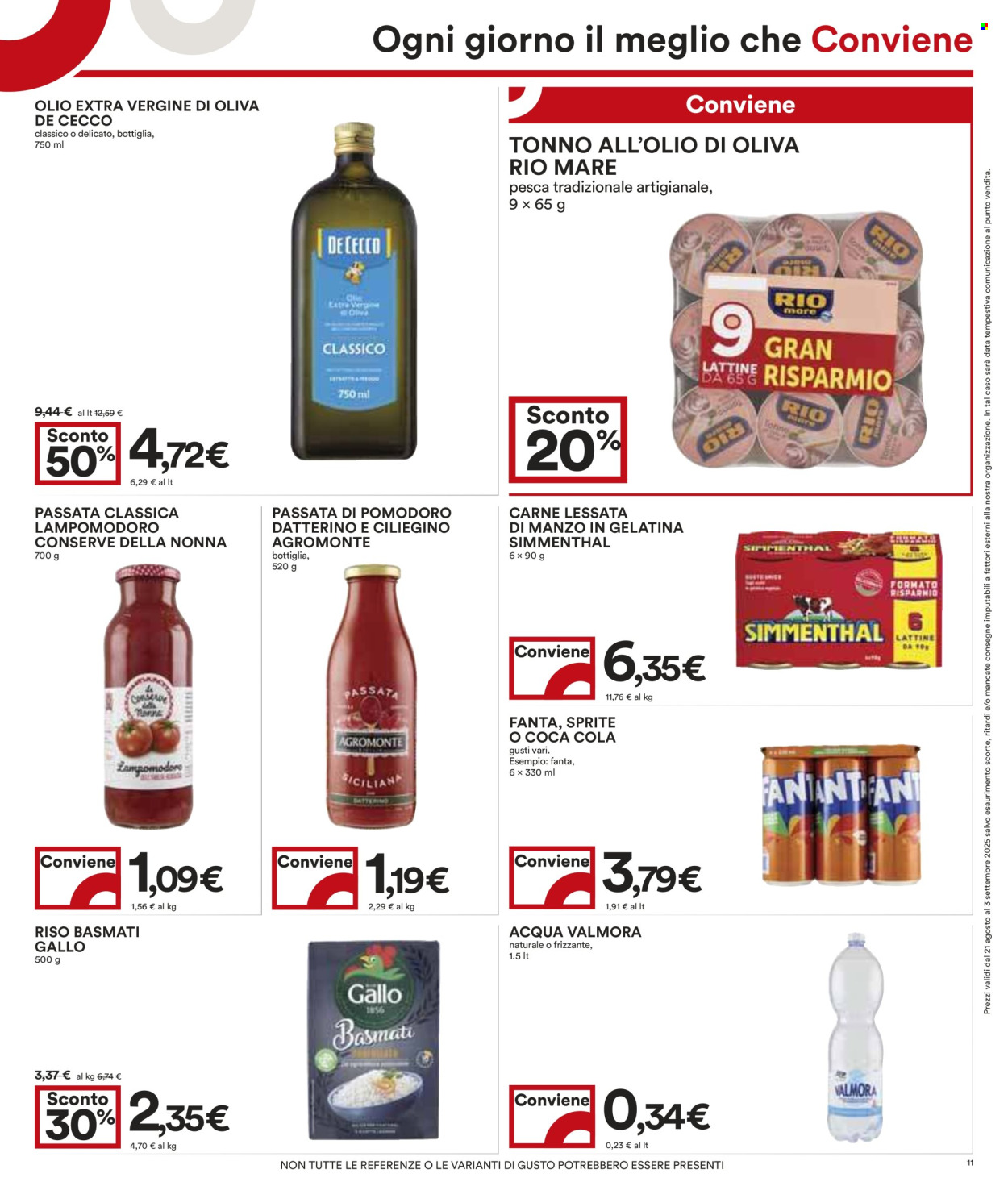 Volantino Coop - 21/8/2025 - 3/9/2025. Pagina 11