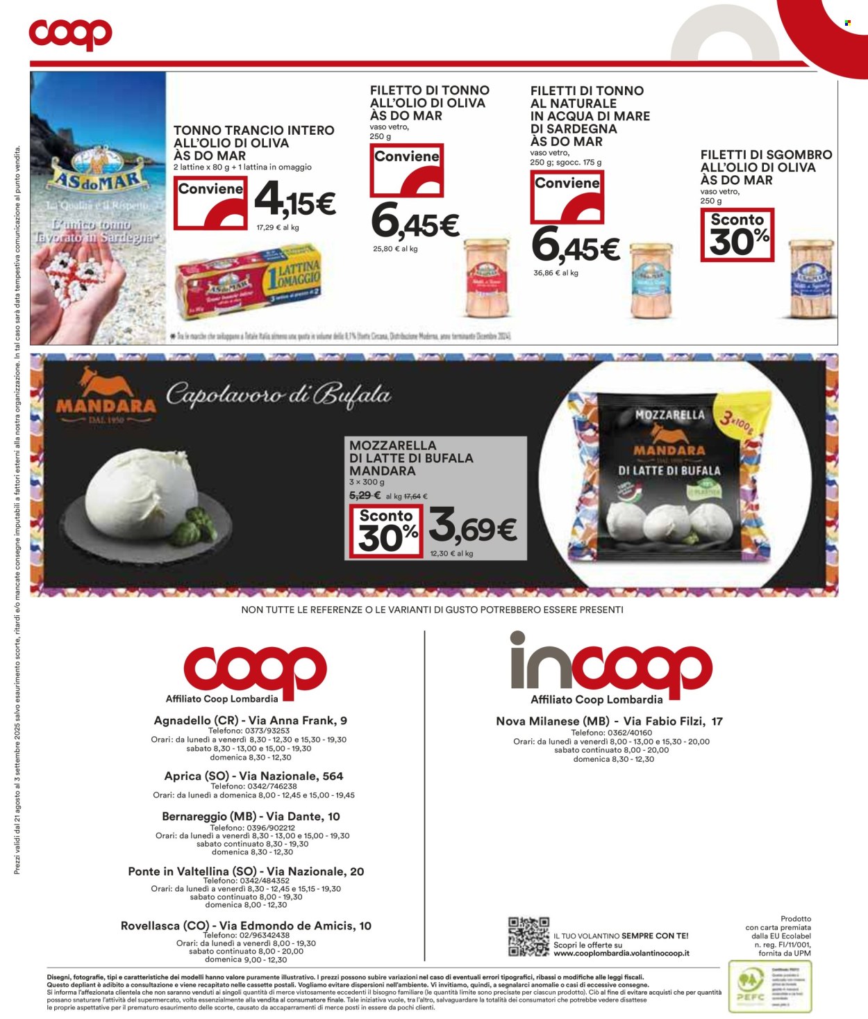 Volantino Coop - 21/8/2025 - 3/9/2025. Pagina 20