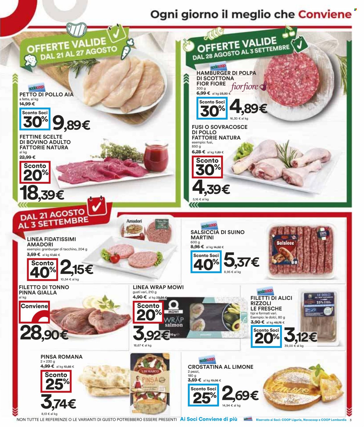 Volantino Coop - 21/8/2025 - 3/9/2025. Pagina 3