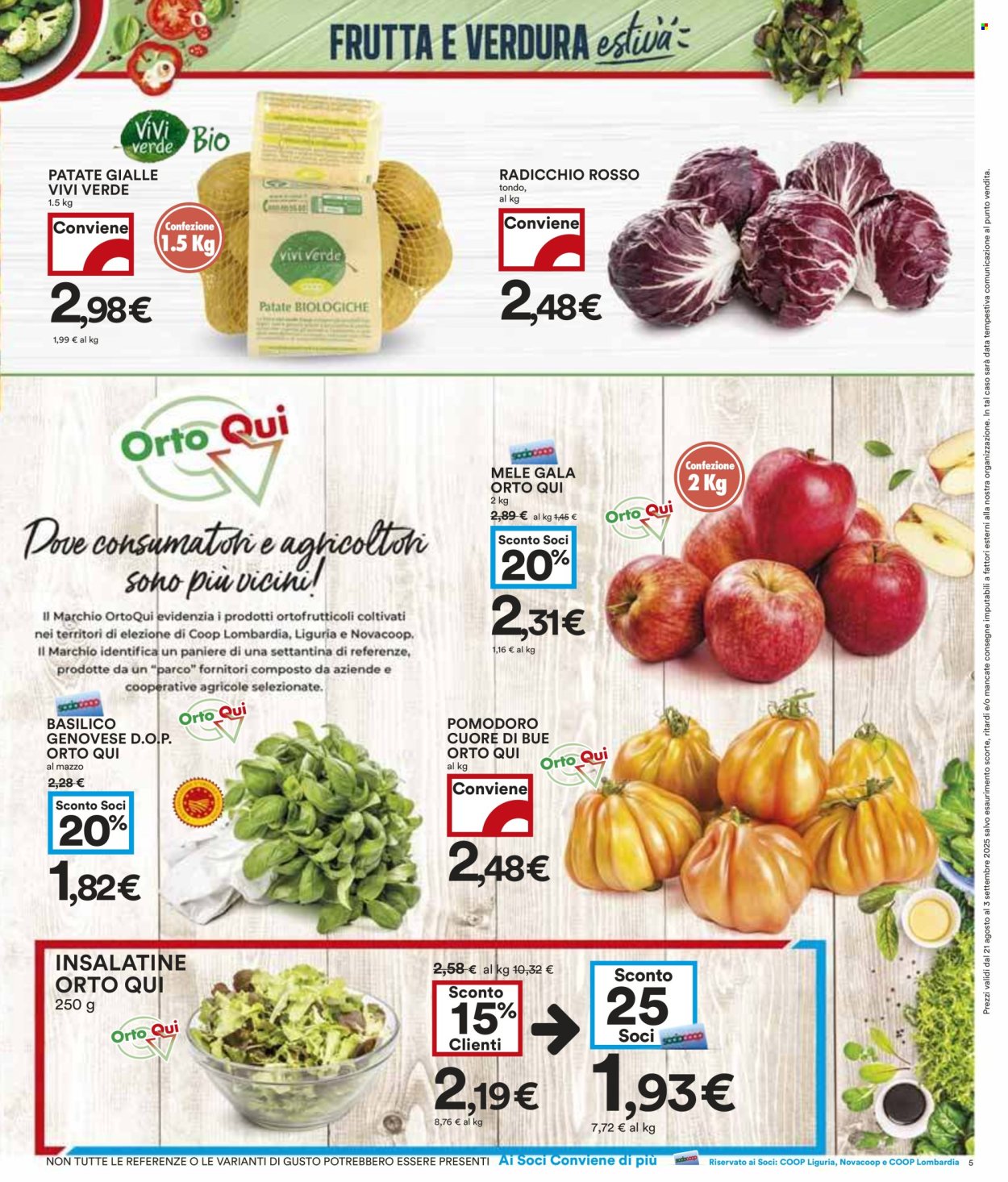 Volantino Coop - 21/8/2025 - 3/9/2025. Pagina 5