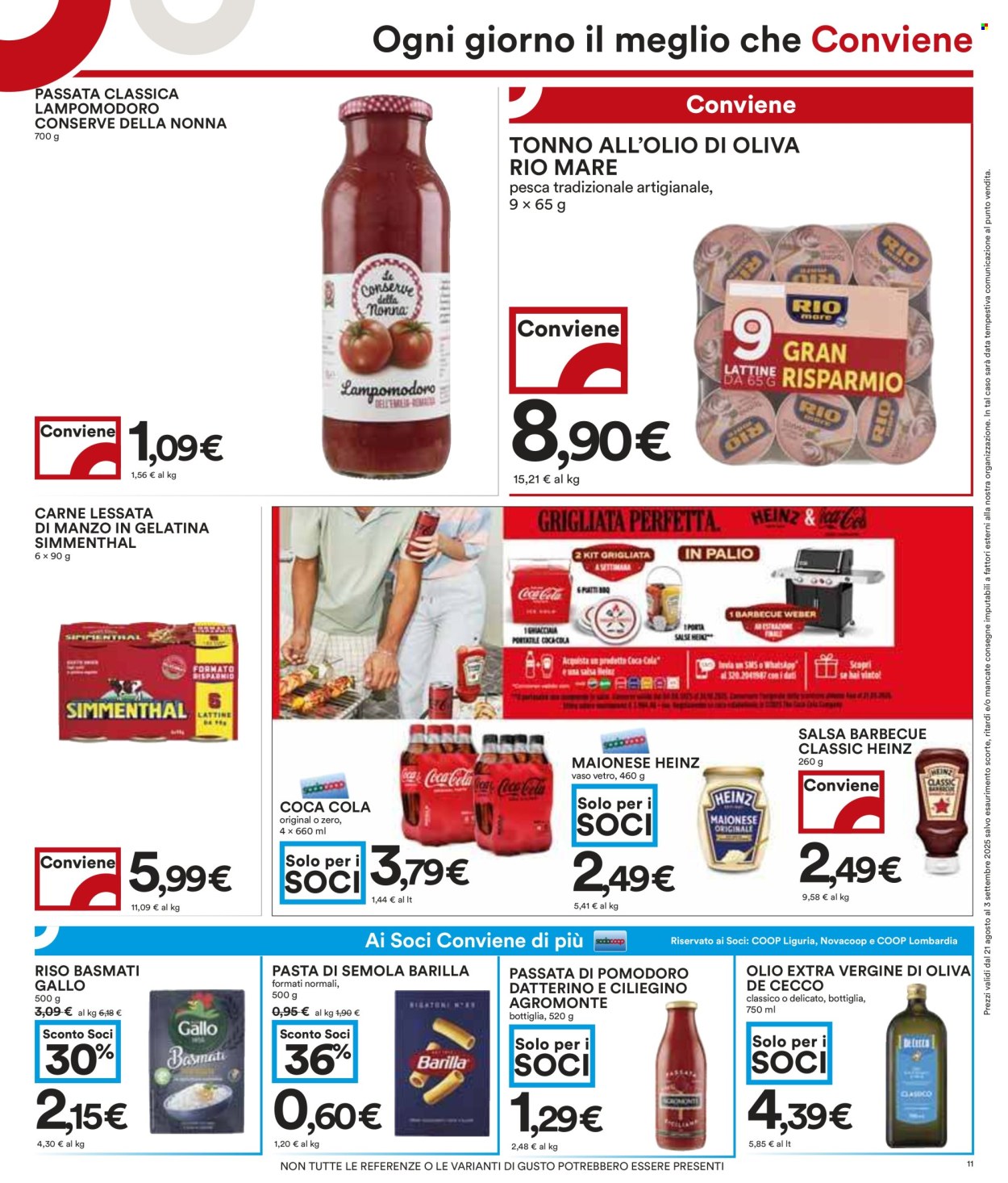 Volantino Coop - 21/8/2025 - 3/9/2025. Pagina 11