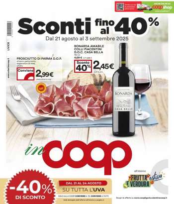 Volantino Coop - 21/8/2025 - 3/9/2025.